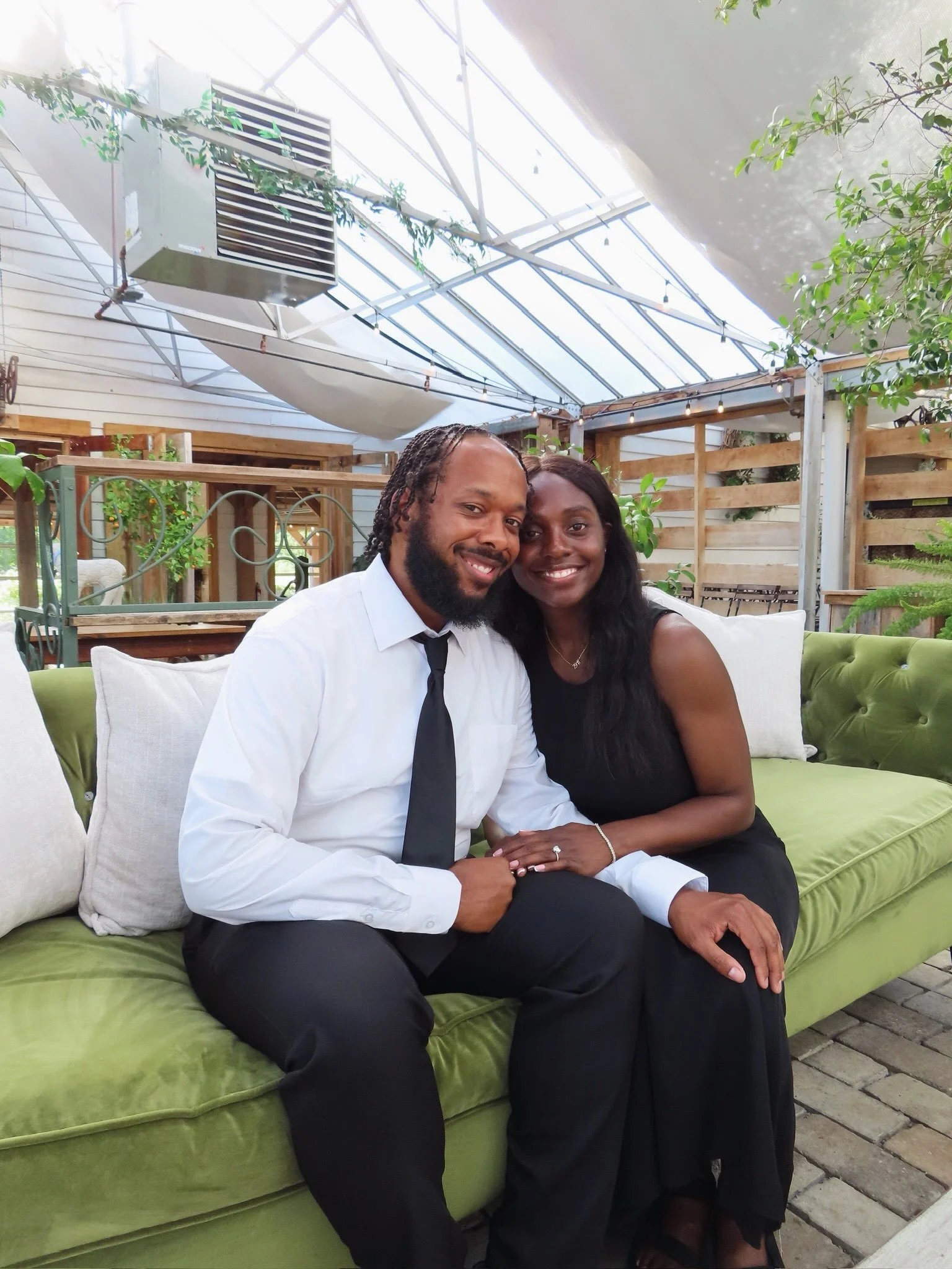 Final walk through for future Mr. And Mrs. Blackshear 👒🍃
This will be their sweetest chapter yet! See you in September!! 🤎🤎🤎

✨ AWhiteWeddings is a Nashville wedding planner proudly serving couples across Middle Tennessee with full-service weddi