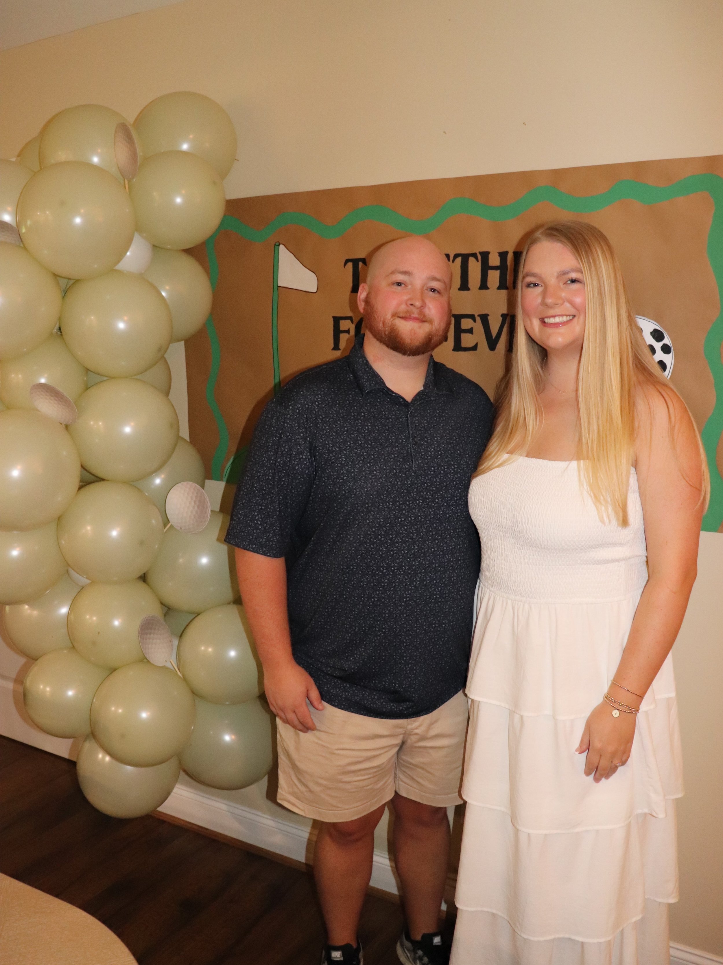 Wknd recap with @mkandersonn &amp; @will_sinclair_1096 ⛳️💚👰🏼&zwj;♀️ the cutest par-tee ever!!!