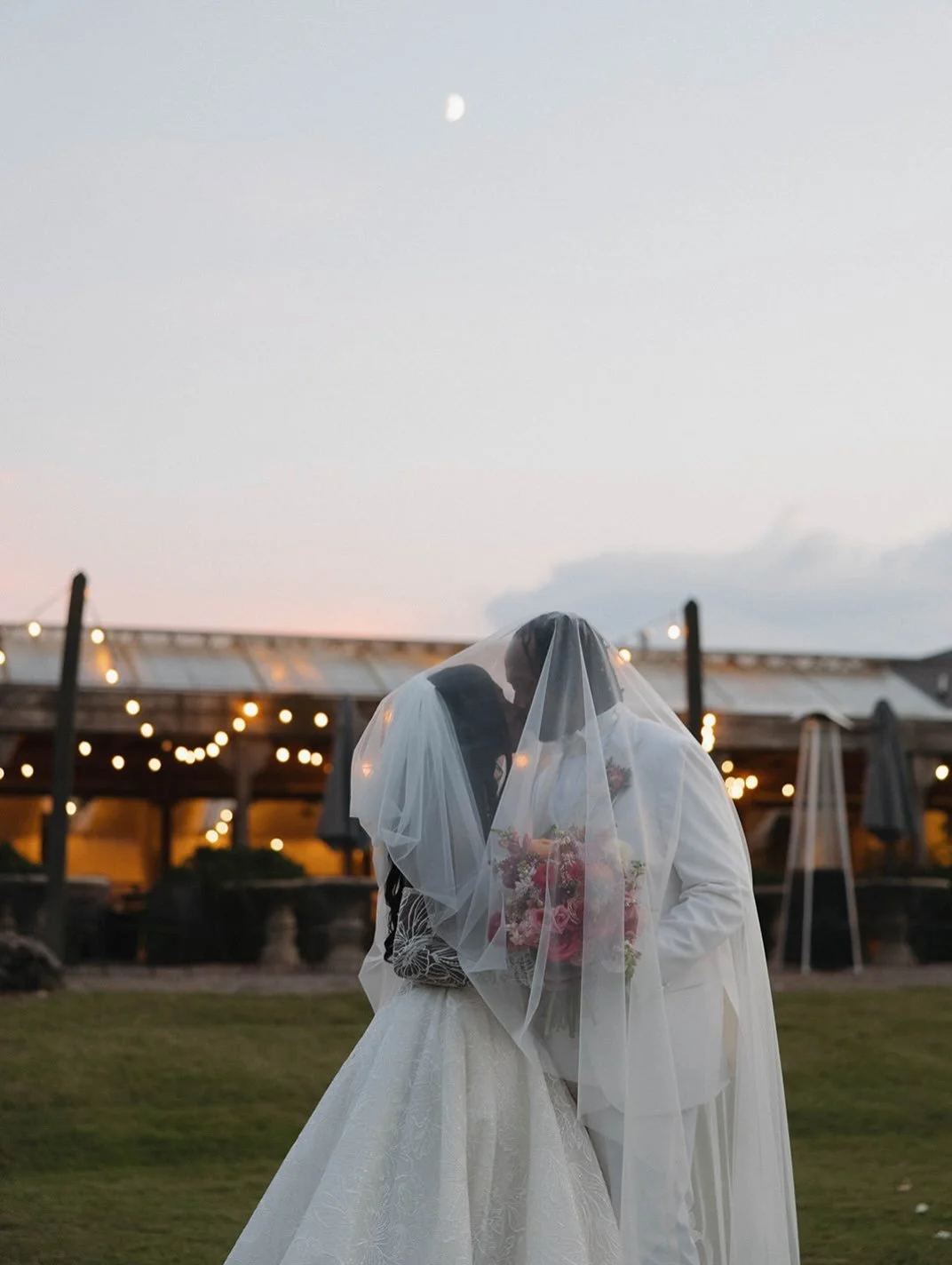 It&rsquo;s cuffing season 🤭💐

Wedding Planner: @awhiteweddings 
Photographer: @nataliecookweeksphoto 
Cinema: @johnmyersphotography 
Catering: @wildberry_catering 
Florals: @poshfloralsbynep 
Wedding Dress: @oliazavozina 
Beauty: @krismillerartistr