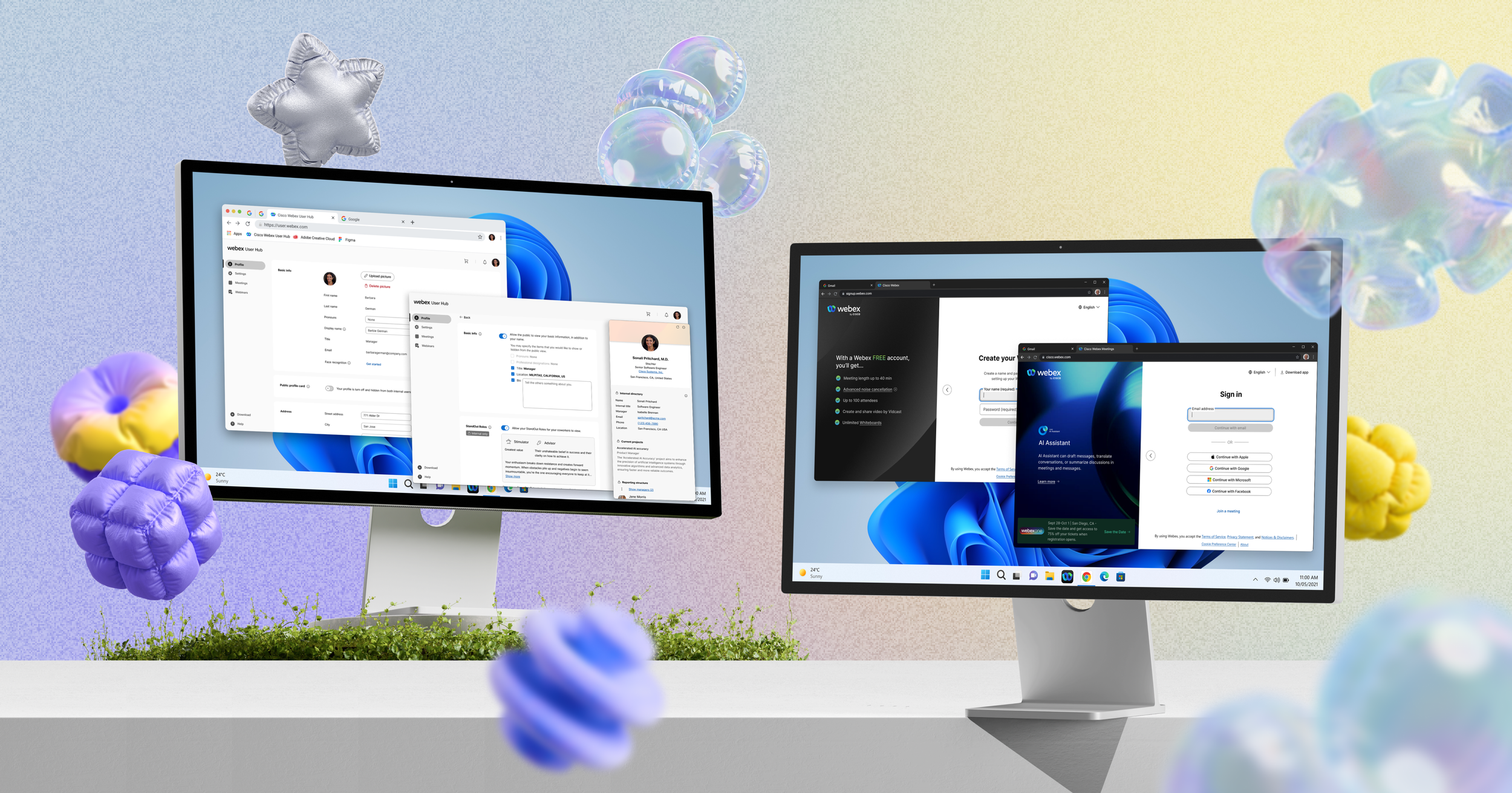 A hero image of my profile