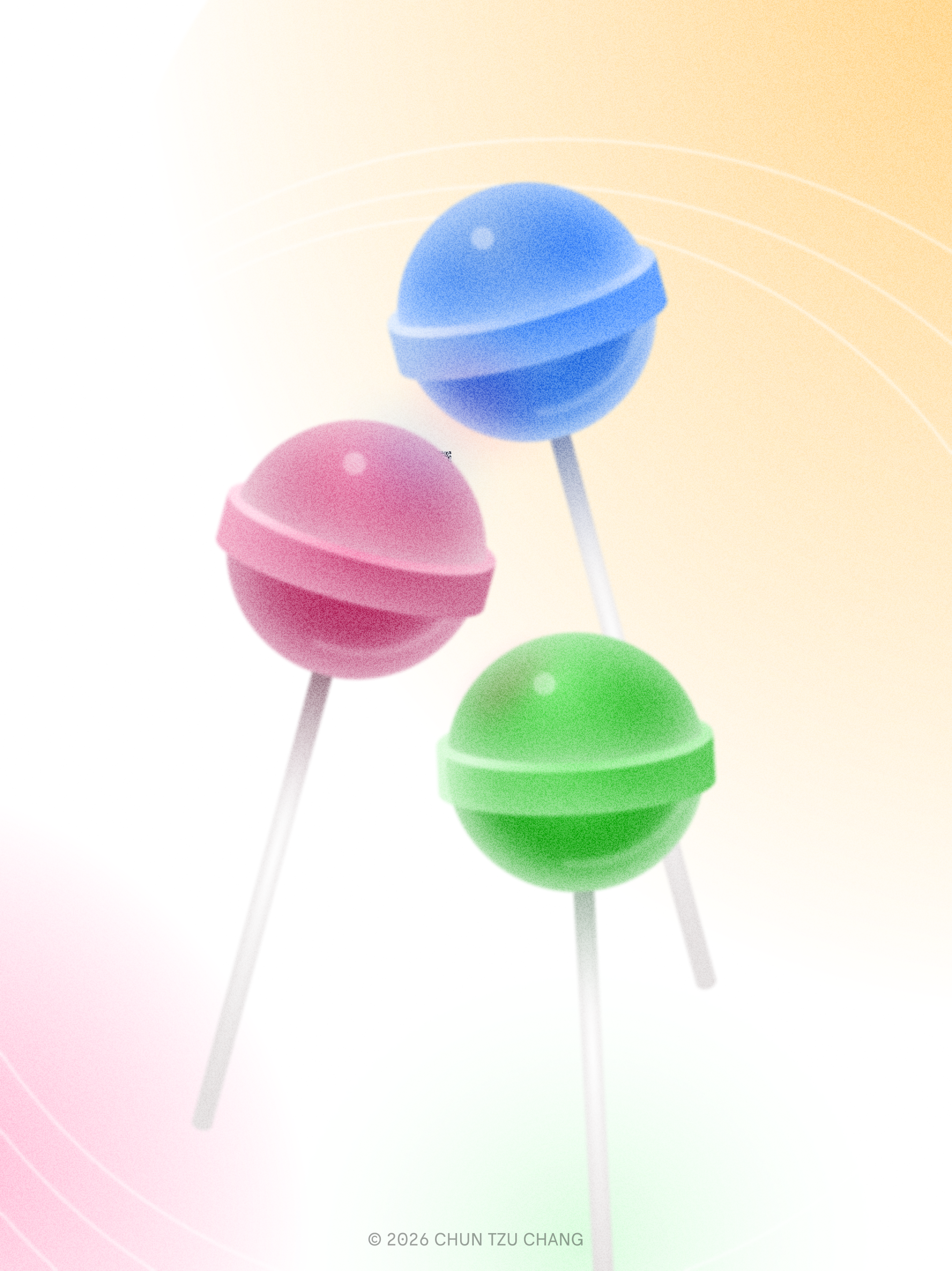 Lollipop graphic design