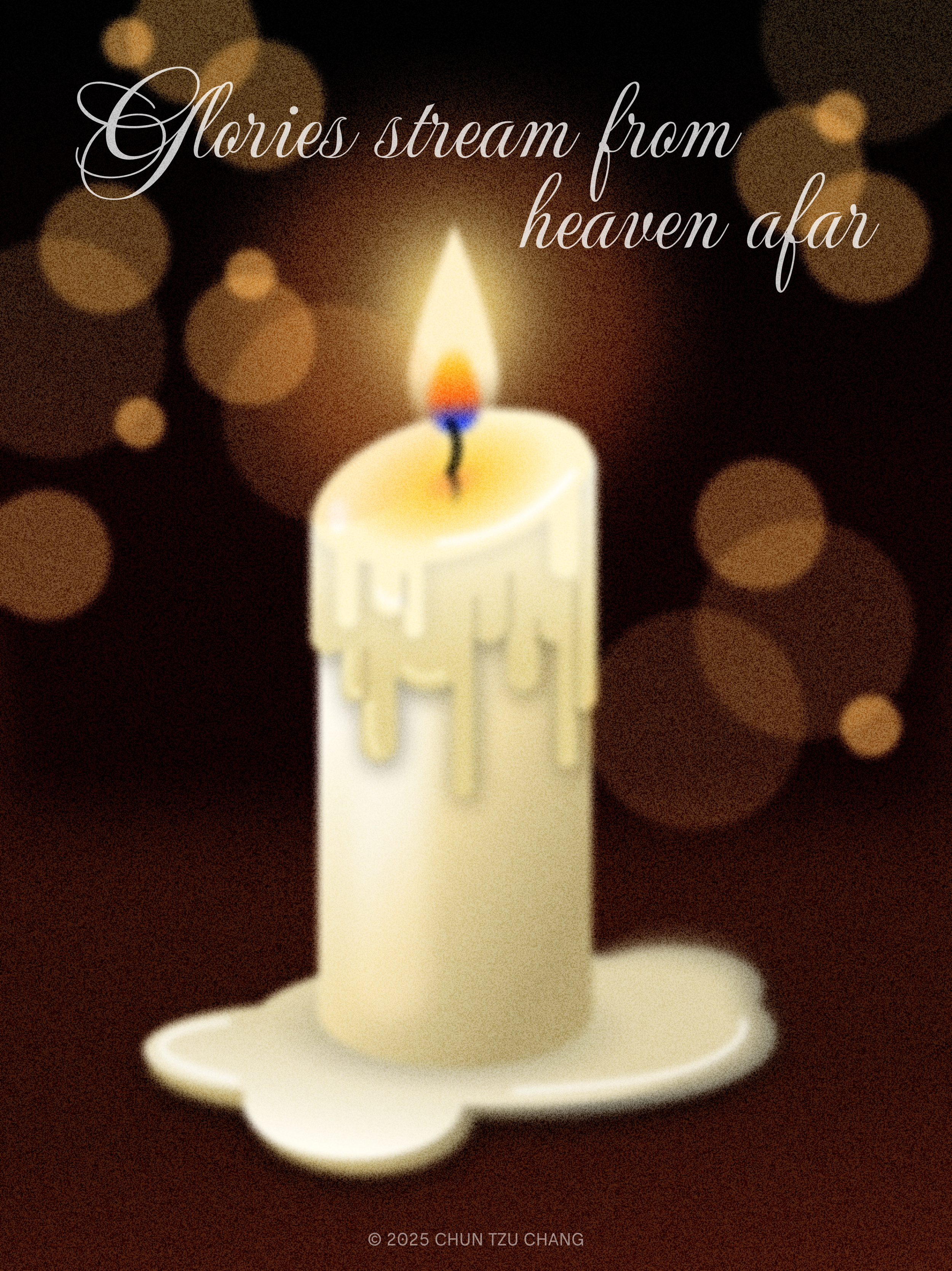 Christmas eve poster design