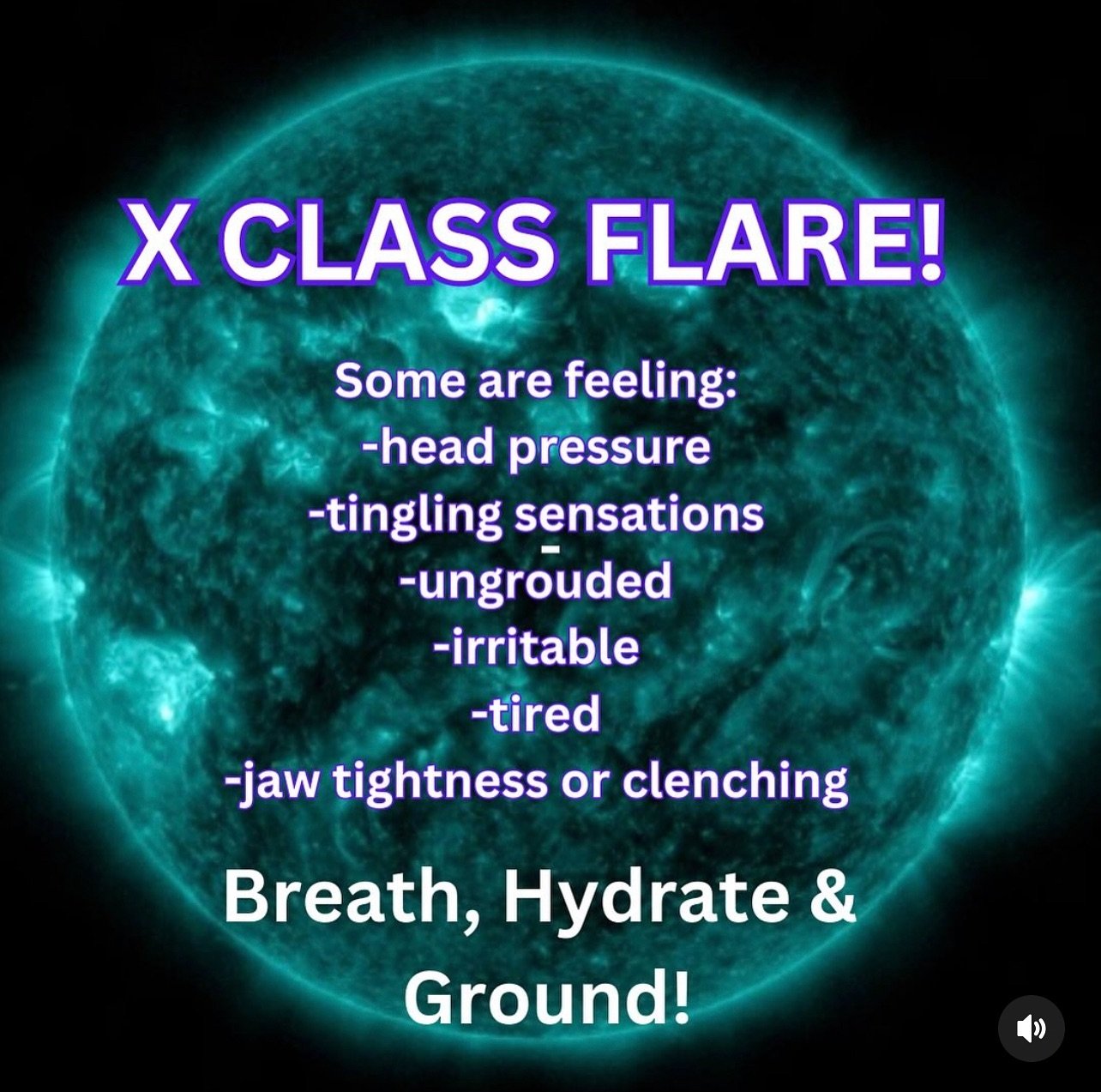 Solar flares to clear up the channel for you. Enjoy the ride. 
.
.
.
#solarflare #solarflares #ascension #ascensionsymptoms #ascensionprocess #ascensionenergies #spiritualawakening #spiritualawakenings #collectiveenergy