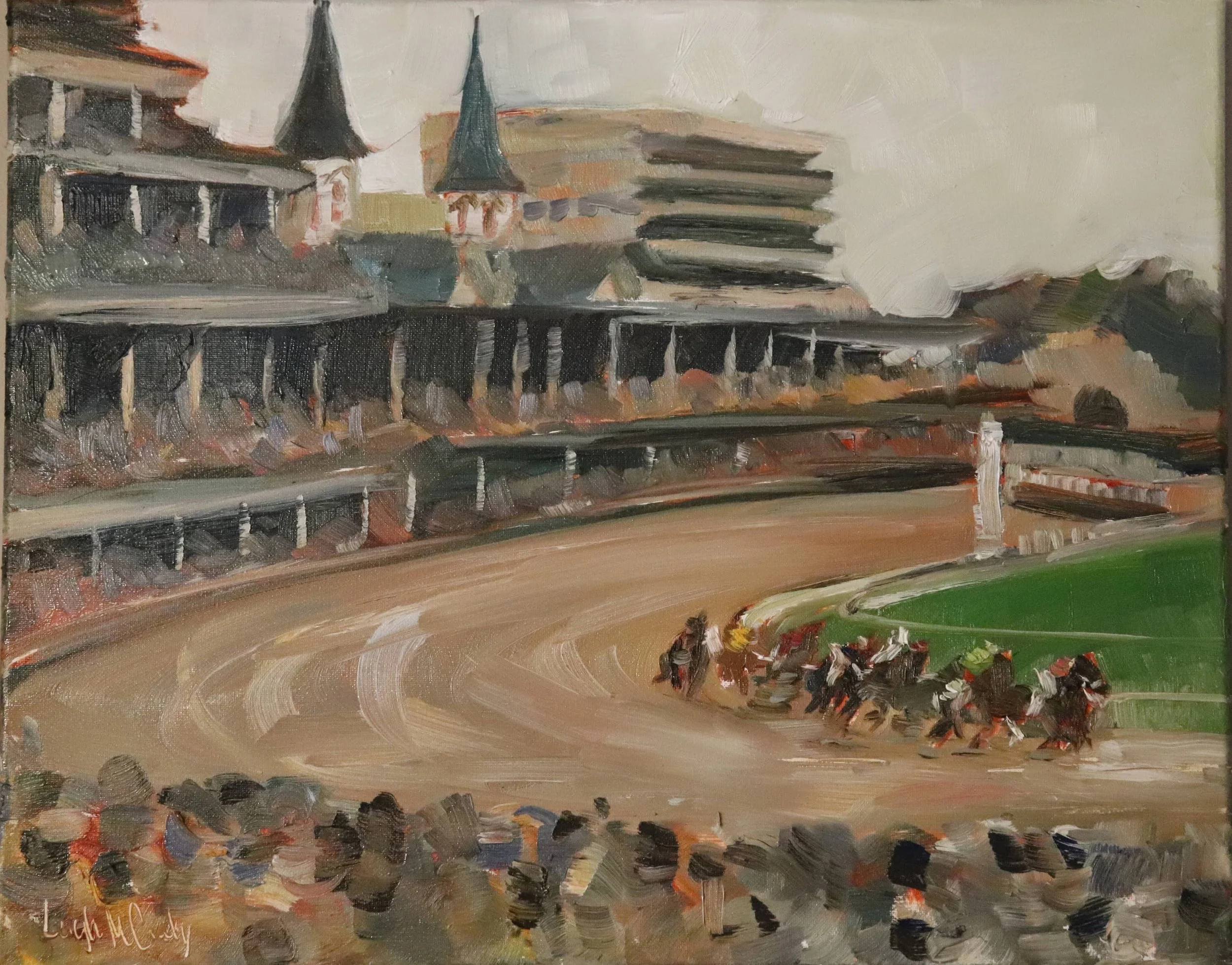 Rainy Churchill Downs- sold