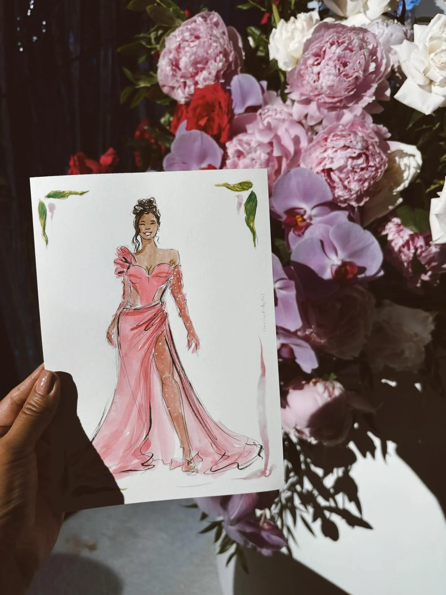 A Summer Soir&eacute;e captured through fashion illustrations
.
.
.

Planning Design and Styling @maggieroseevents 
MUA @skartistry1 
Hair @vibrantstrands 
Production, Lighting and Draping @phemstar_event_productions 
Floral Design @distinctiveeventd
