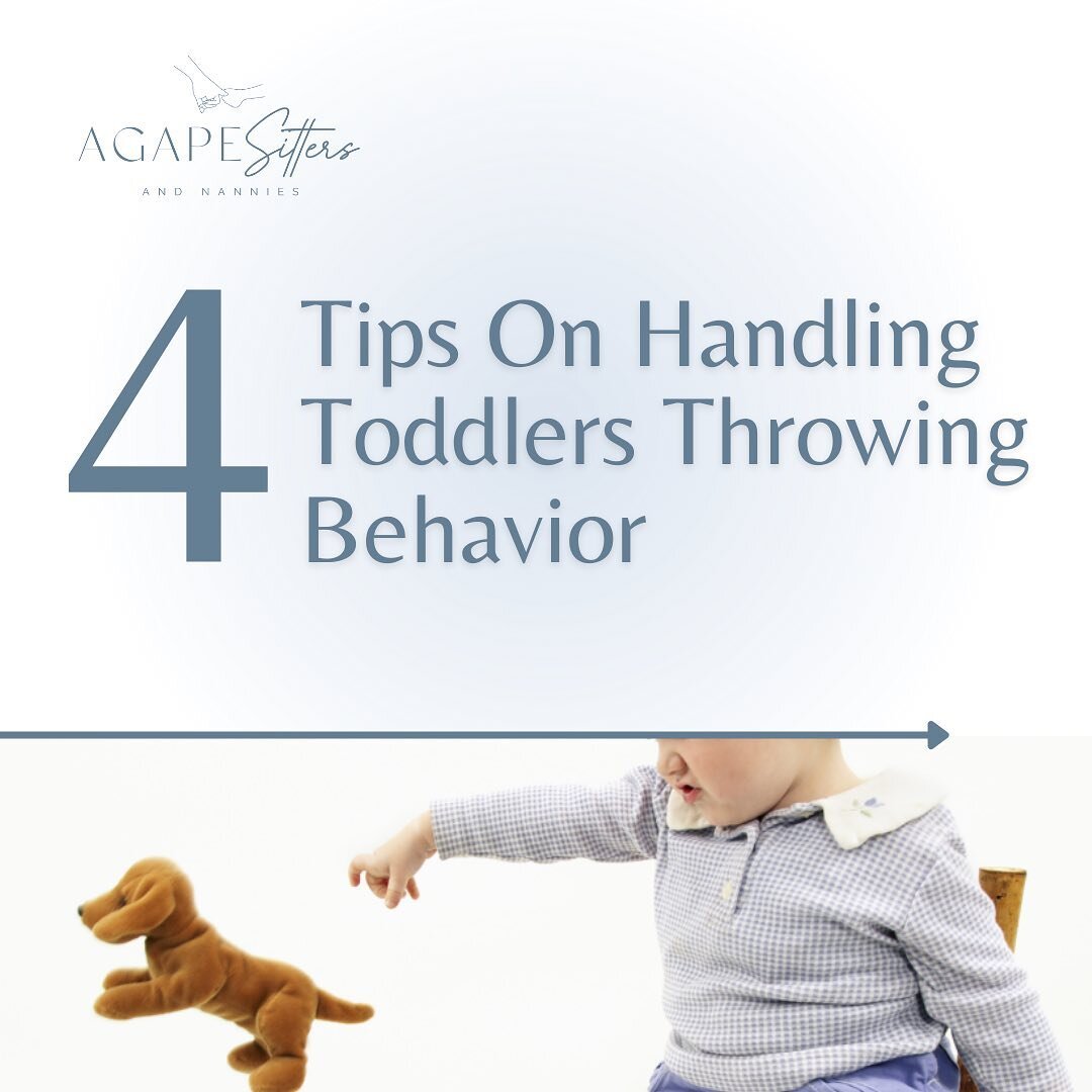🚀 Ready, Set, THROW!

Hey there, amazing parents! We know the toddler life can be a wild ride, especially when they're in their 'Throwing Phase&rsquo;. At Agape Sitters and Nanny Agency, we're all about supporting you on this exciting parenting jour