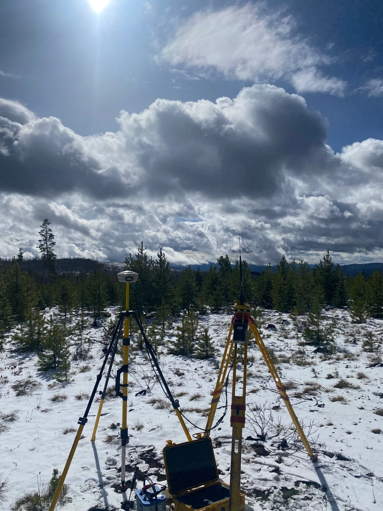 Snowy Range Wyoming Wold Tract Surveys