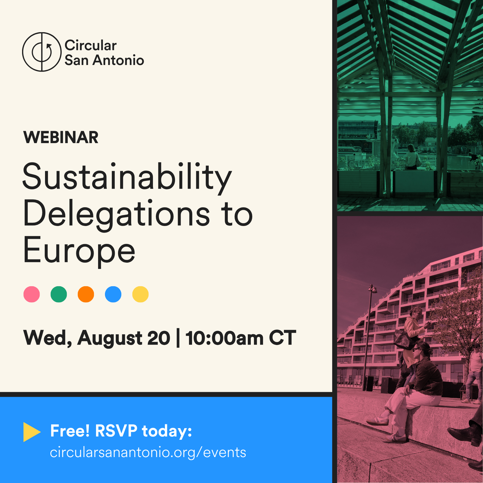 Sustainability Delegations to Europe Webinar