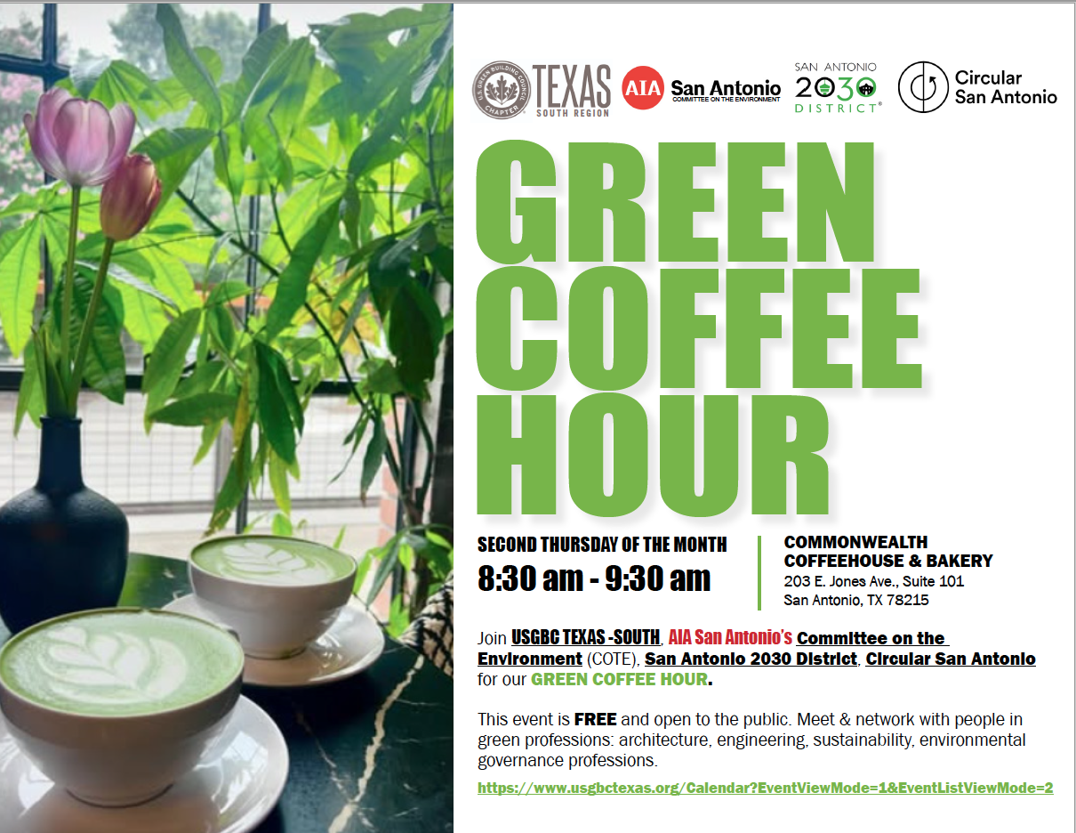 Monthly Green Coffee Hour - March