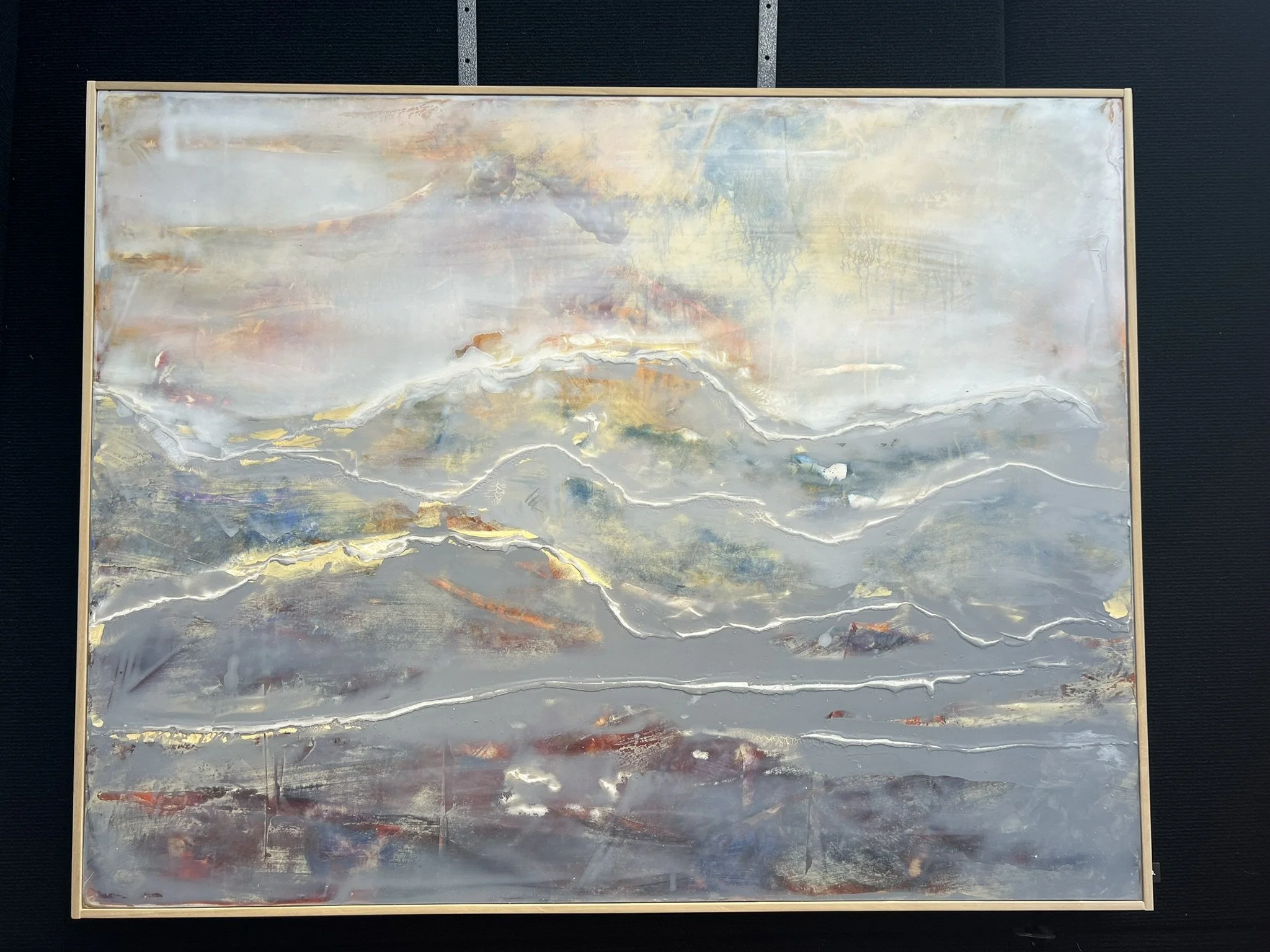  art displayed an an Oregon art show 