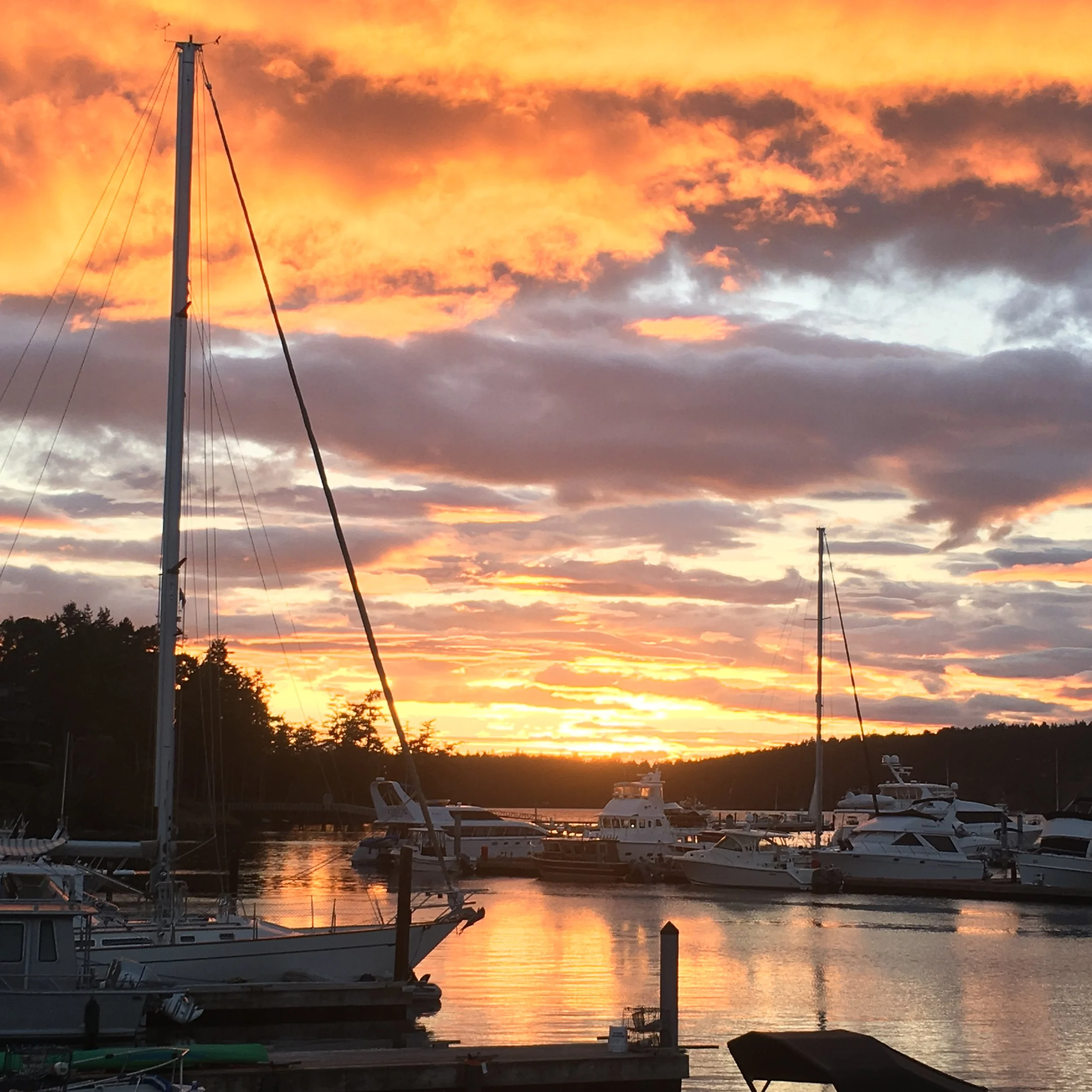 Sunset sky San Juan Harbor.JPEG