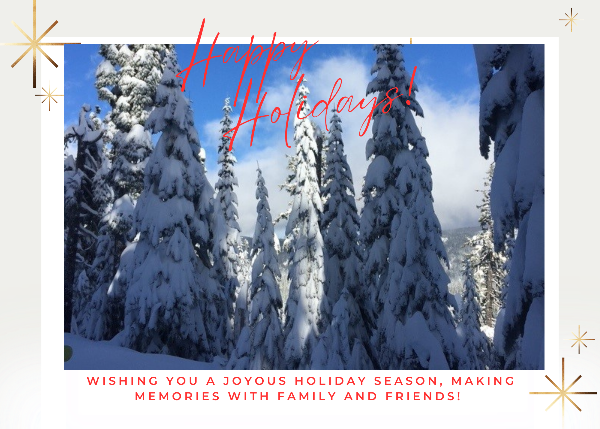 Holiday Wishes from J. Myers + Associates