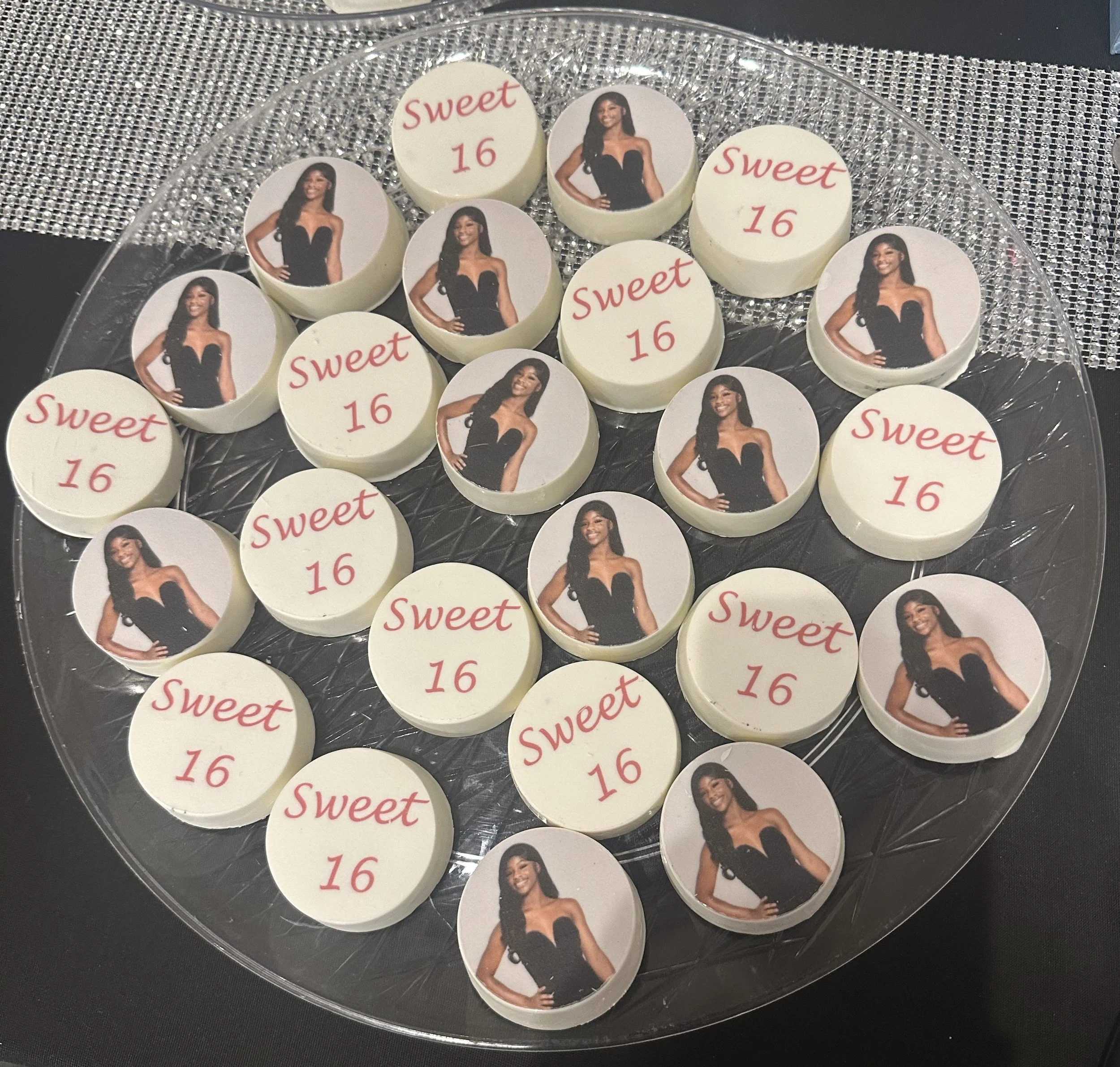 Chocolate Covered Oreo with Edible Images