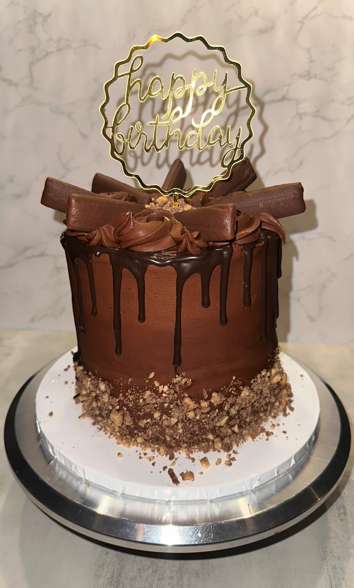 Chocolate On Chocolate Cake