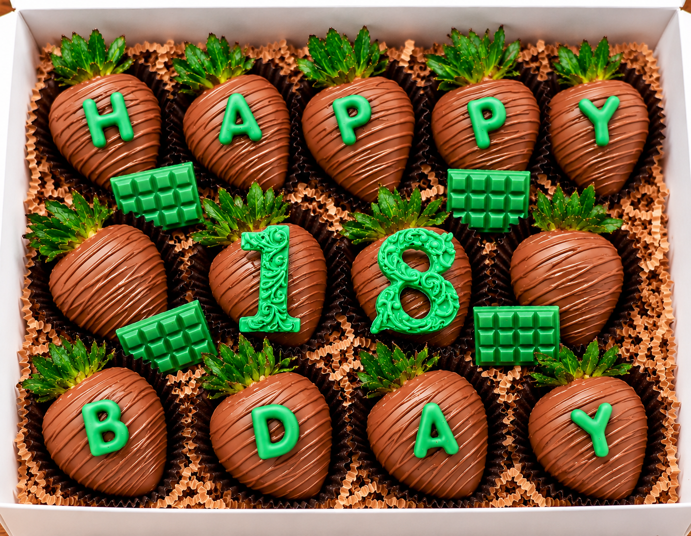 Chocolate covered oreos Happy 18th Birthday