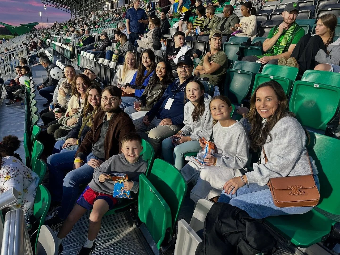 Best time with our DL fam rooting on @lexingtonsportingclub tonight! Thanks to our @biaalencaar for taking us to cheer on #27!