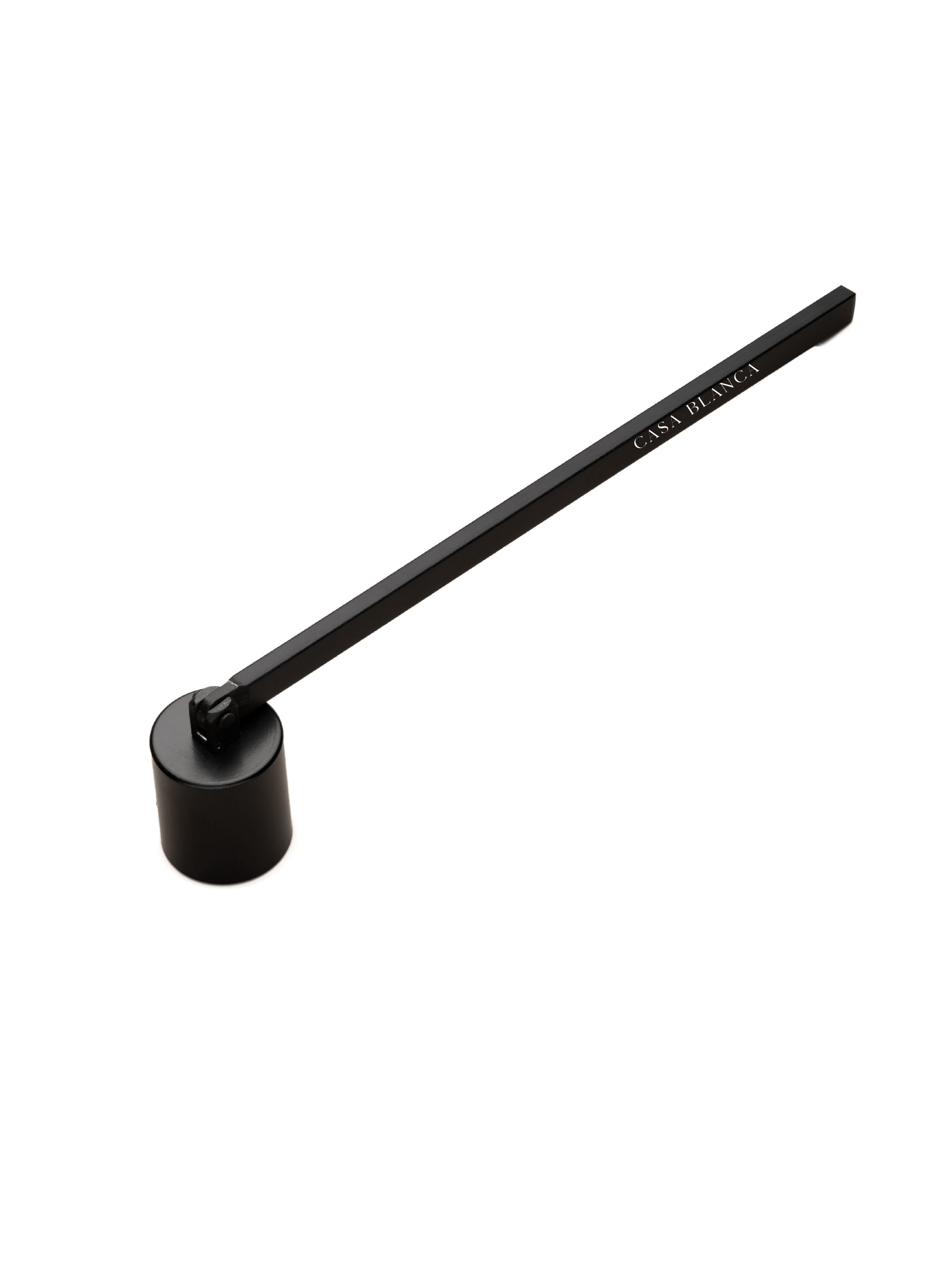 Casa Blanca Candle Snuffer, a stylish and functional tool for safely extinguishing candles while maintaining their longevity