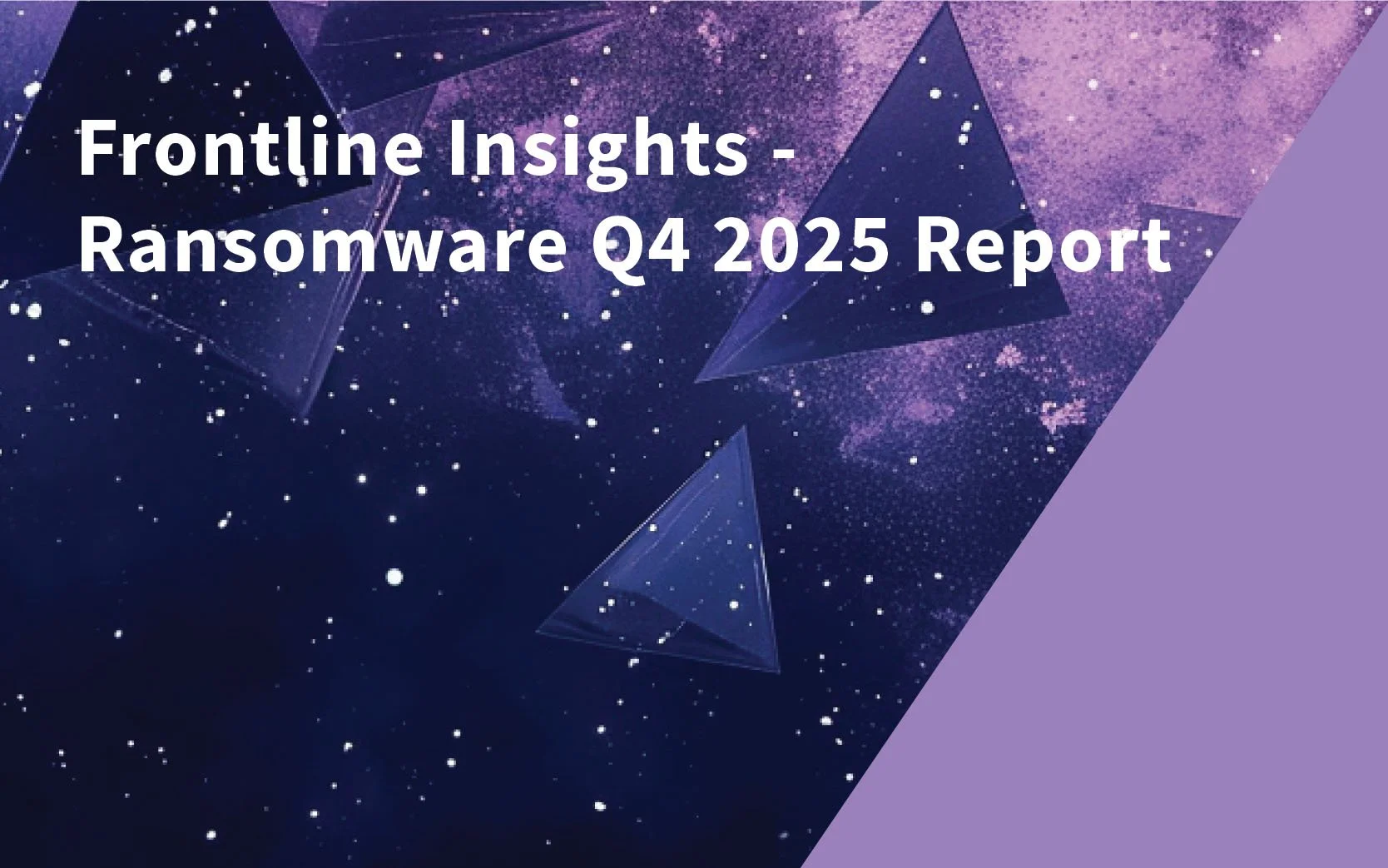 Frontline Insights - Ransomware Q4 2025 Report