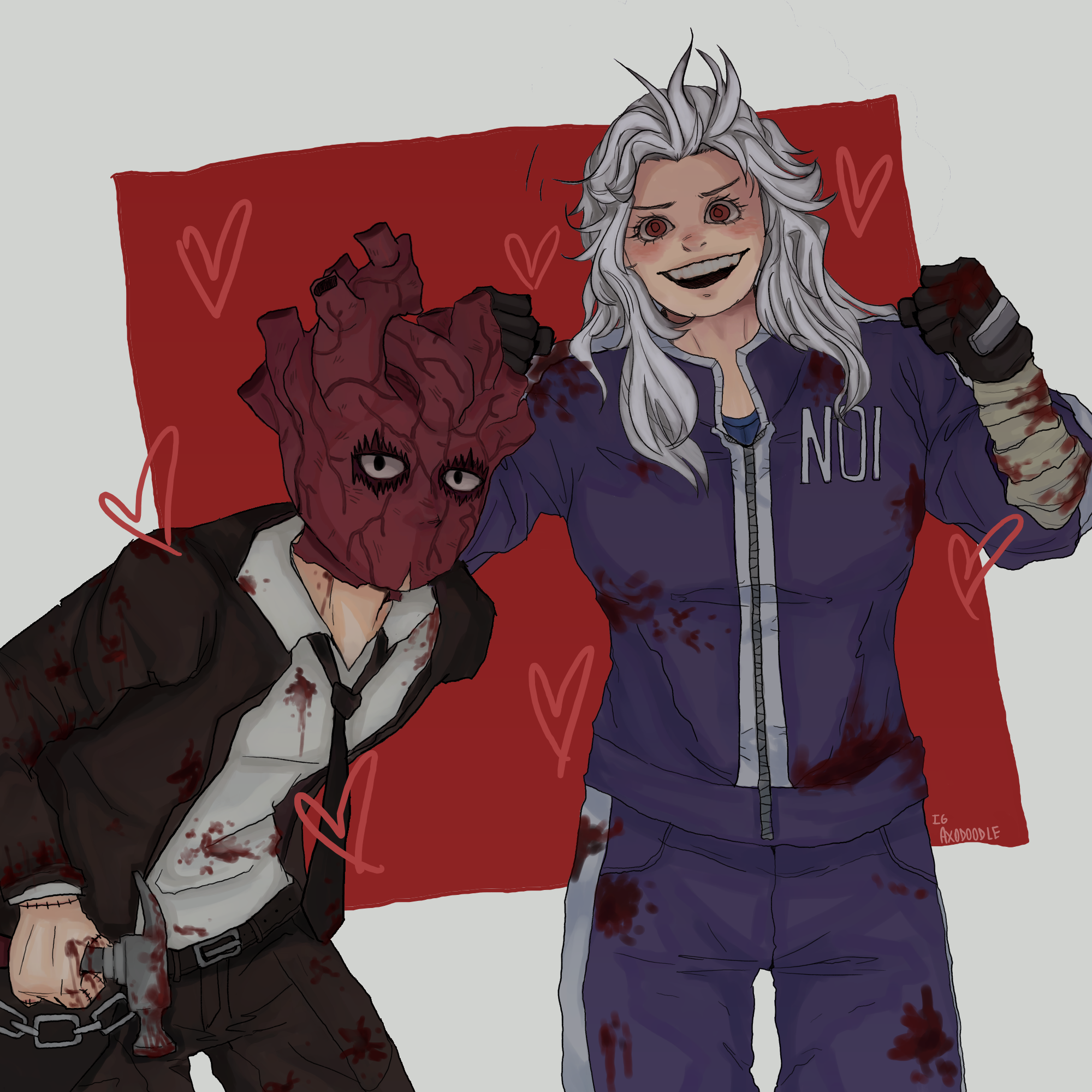 Shin and Noi from Dorohedoro (2021)