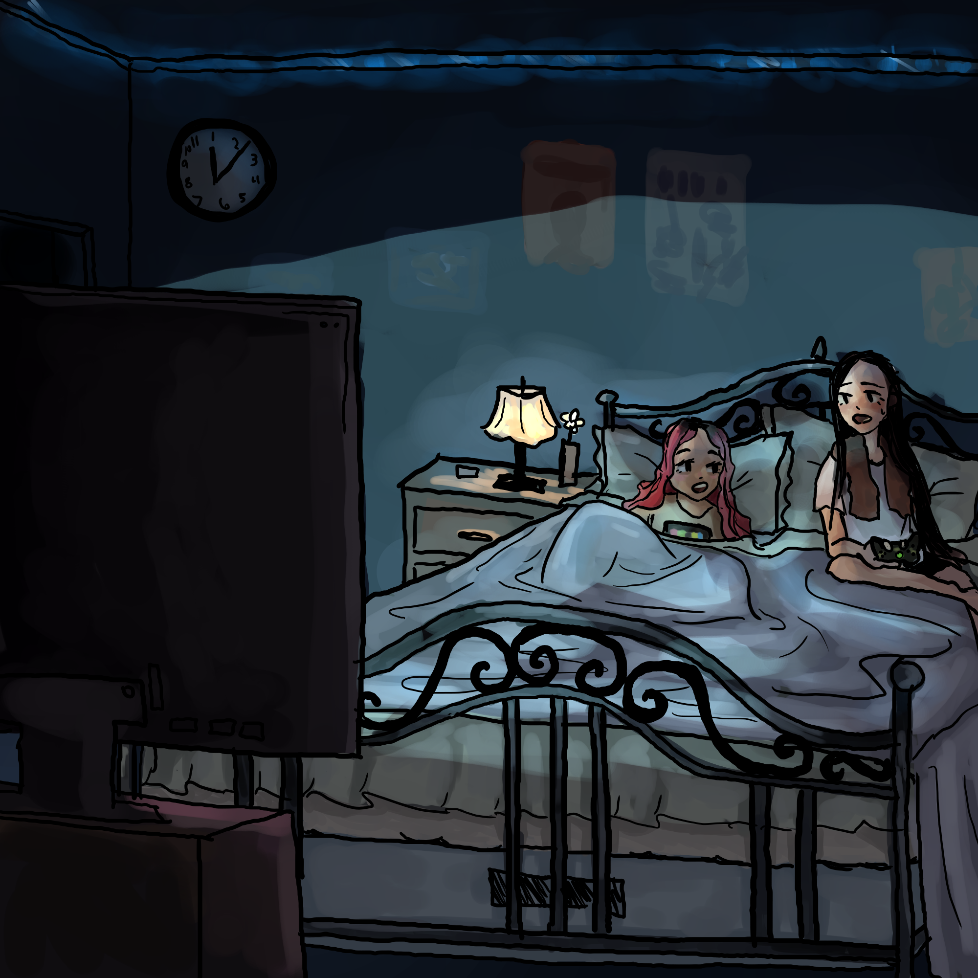  I Played Minecraft in Rachael's Bed (2021)