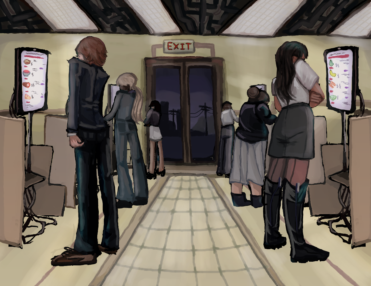 Digital Grocery Store (2022) [AP Studio Art Sustained Investigation: Mortal Machines}