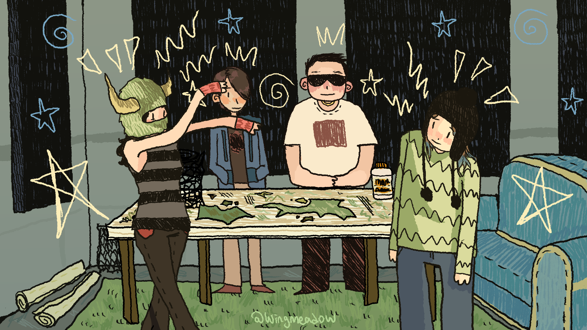 Making a Monster with August, Jake, and Bug (2023)