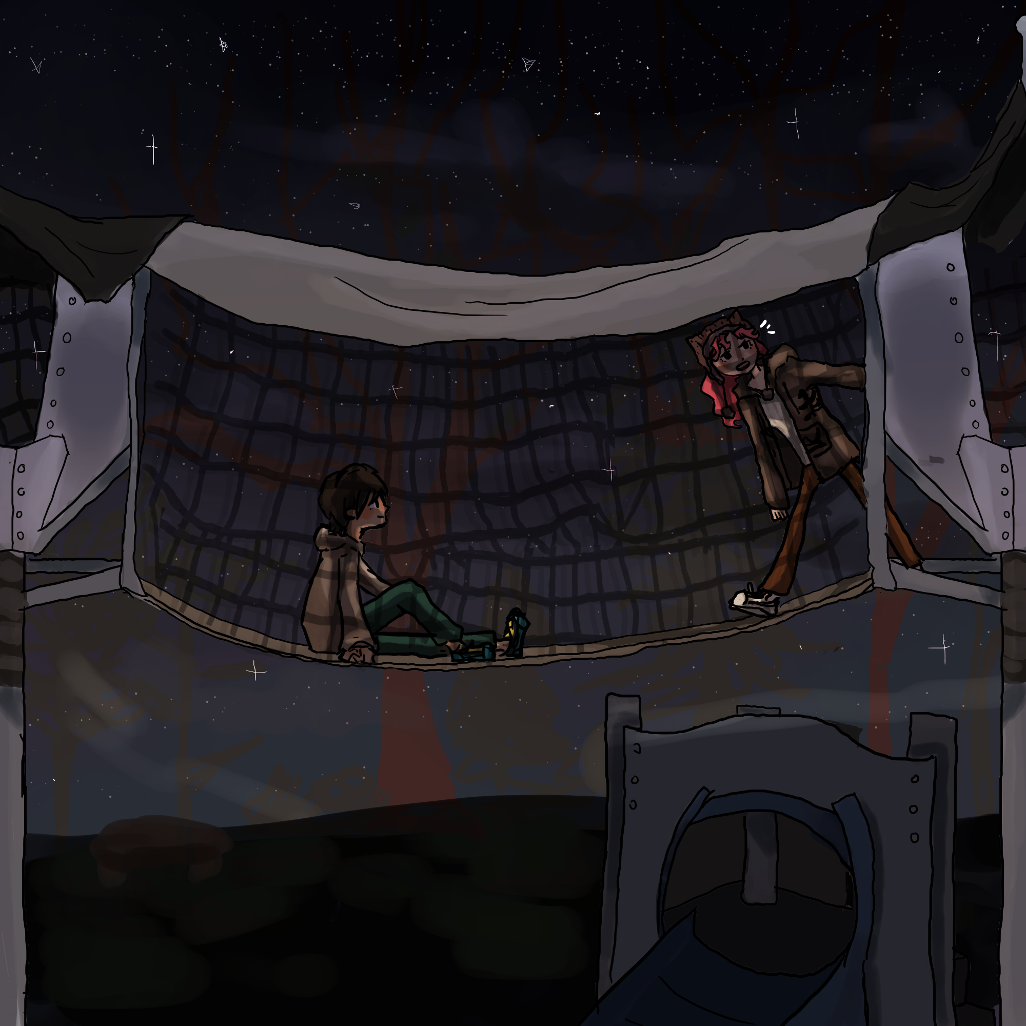 Hudson and I Never Saw the Lyrids Meteor Shower on His Sixteenth Birthday (2021)