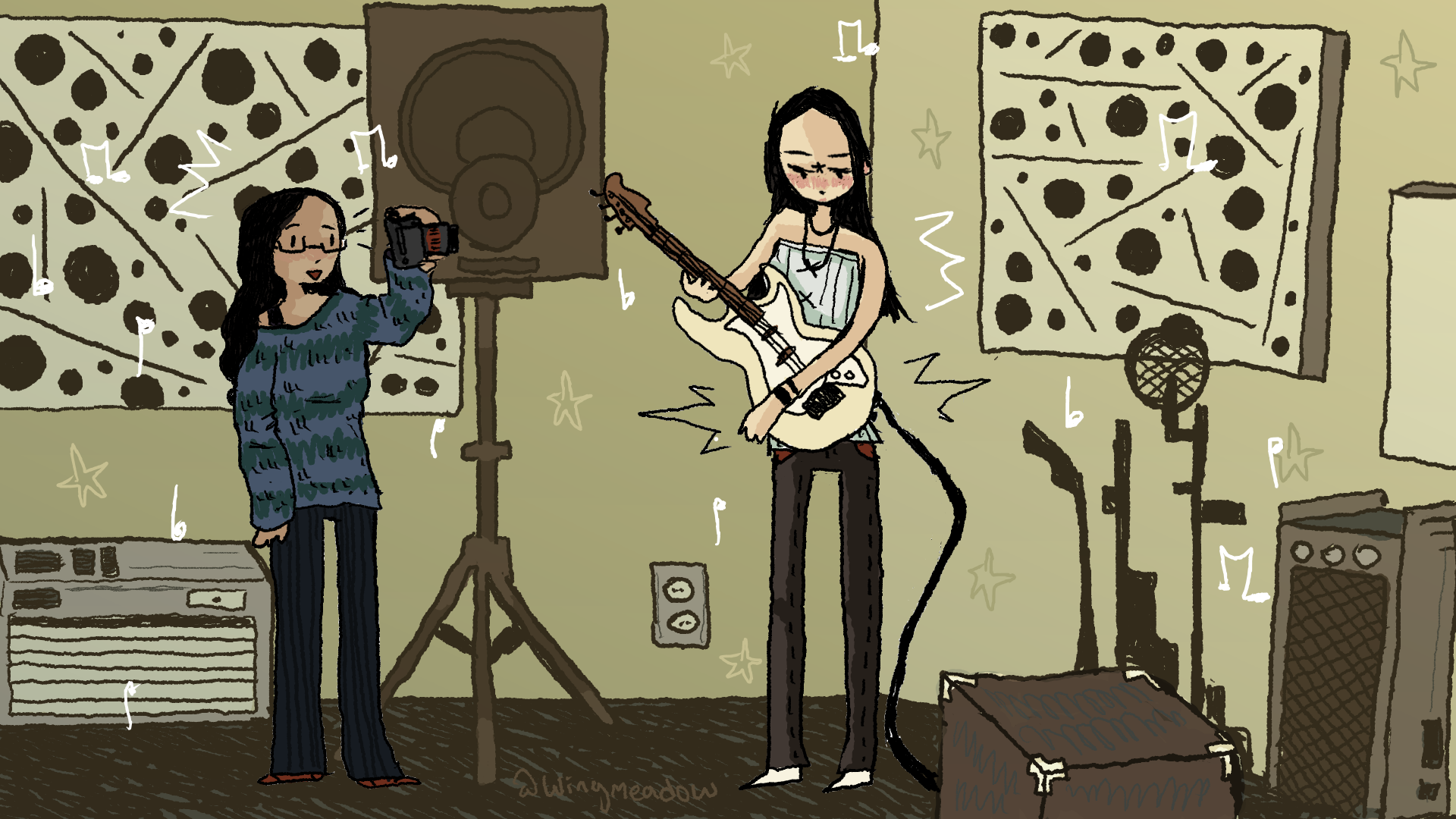 Playing Guitar for Michelle (2023)