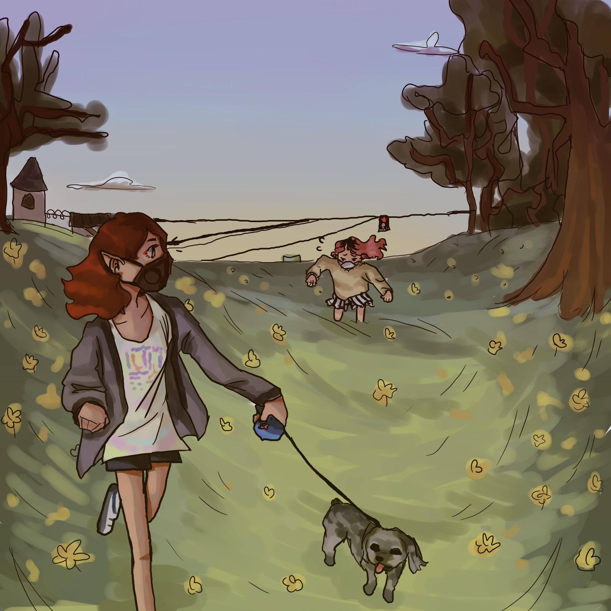 Saudea and Blu Beat Me in a Race (2021)