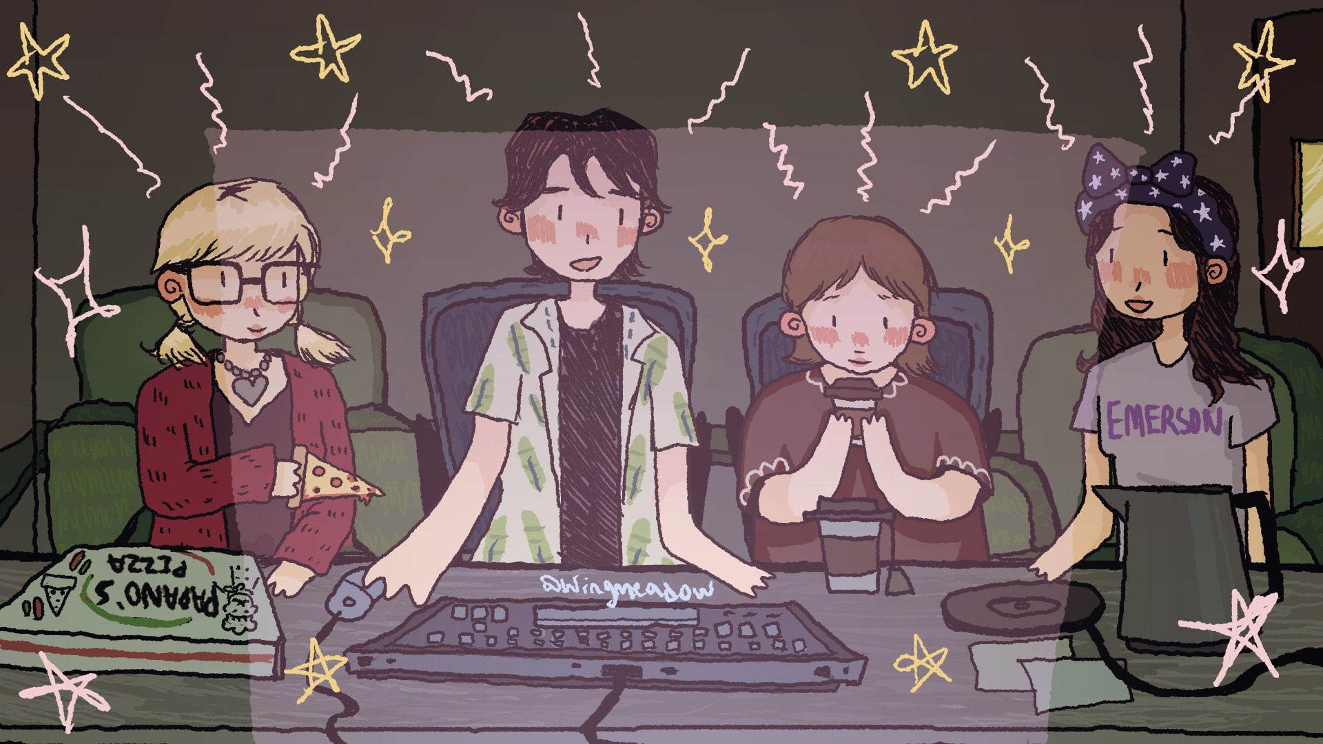 Editing Suite Tea Party (2023)