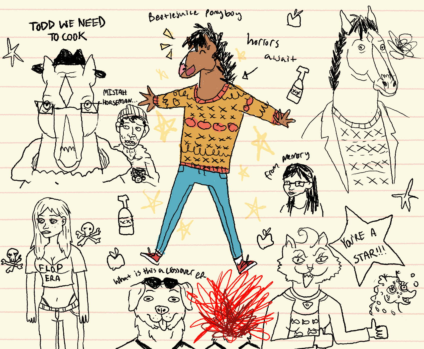 Bojack Horseman Doodles (2022)