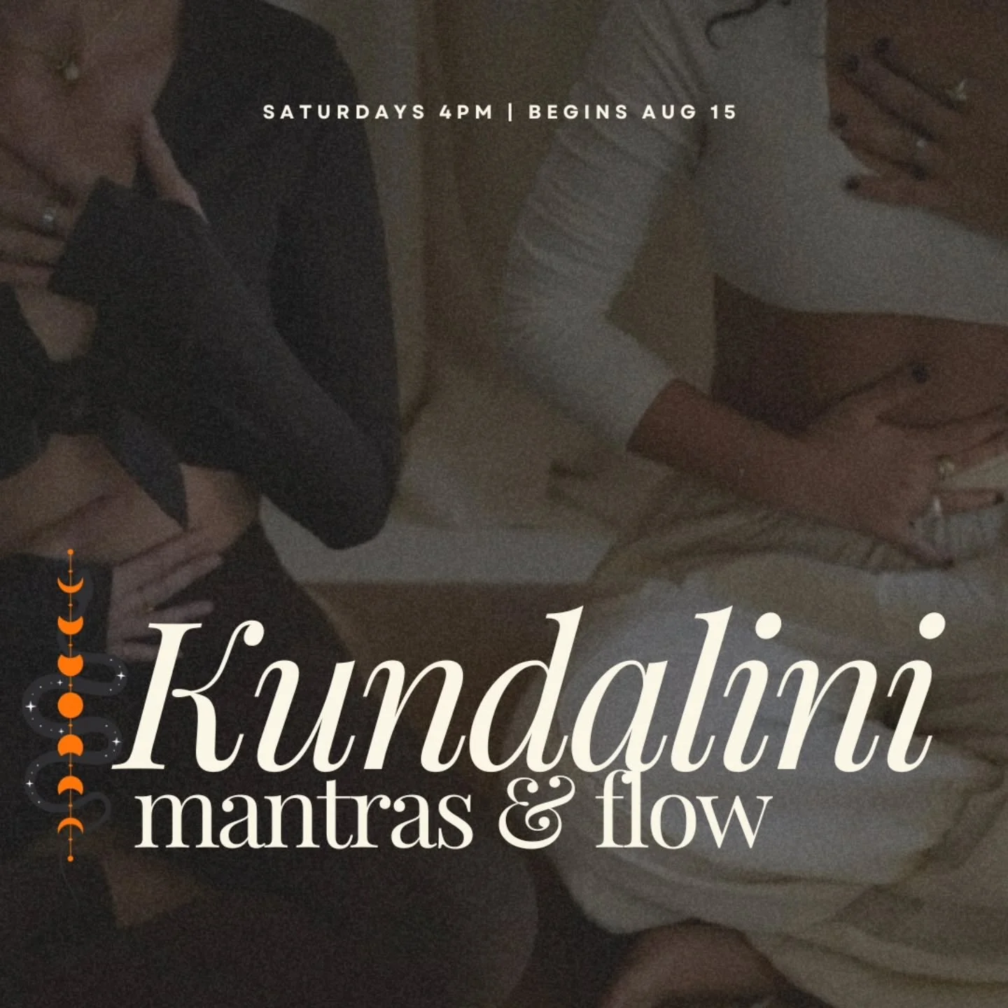 ✨ NEW CLASS | Kundalini Mantras &amp; Flow 🐍

Beginning Saturday 15 August
🕓 4:00 PM

So excited to bring kundalini practice vack to Kyneton! Hosted by our newest Temple Teacher Bec Taylor 🔥

Kundalini is a practice to awaken energy, steady the ne