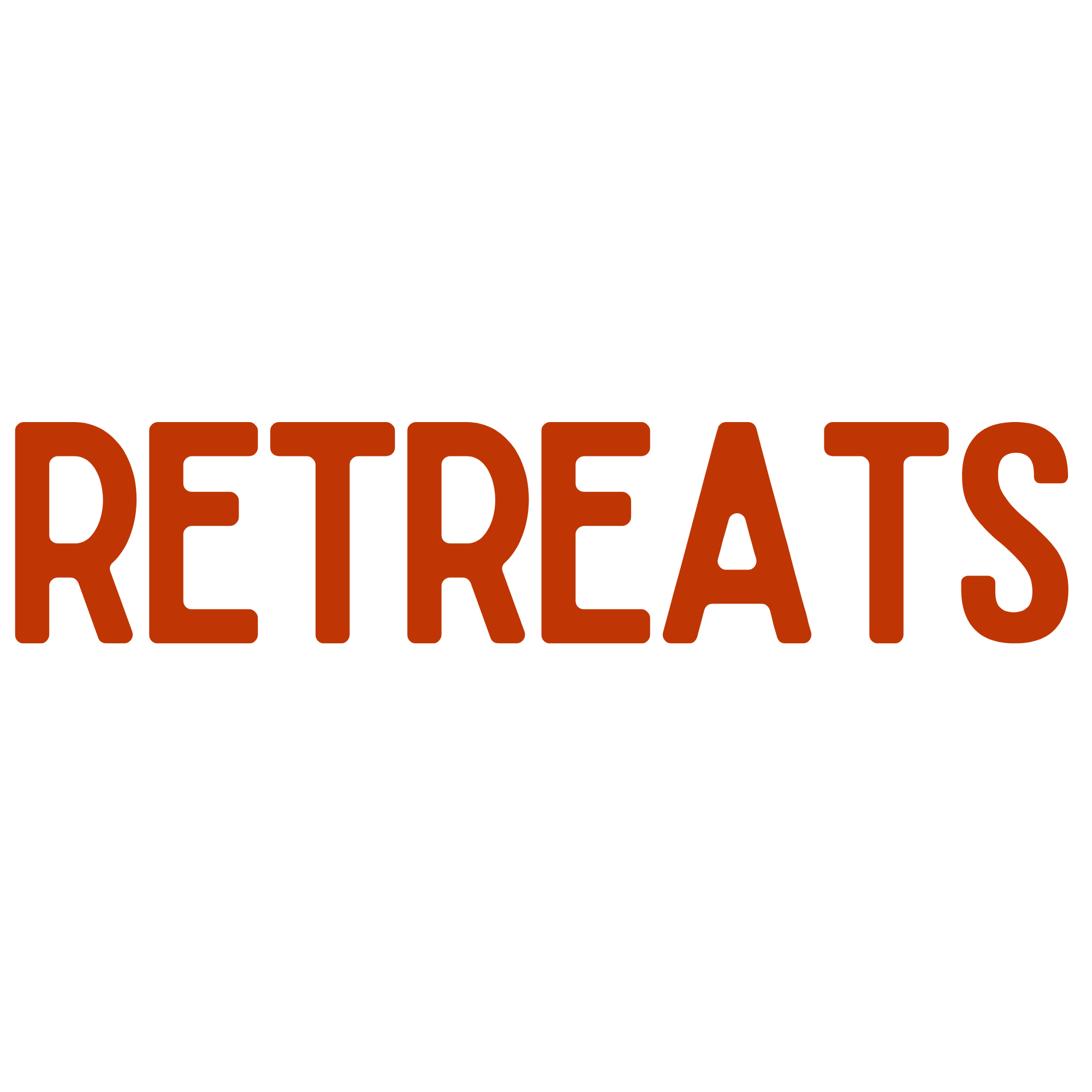 Black background with orange text reading 'READY' and smaller, black text above saying 'PREPARE'.