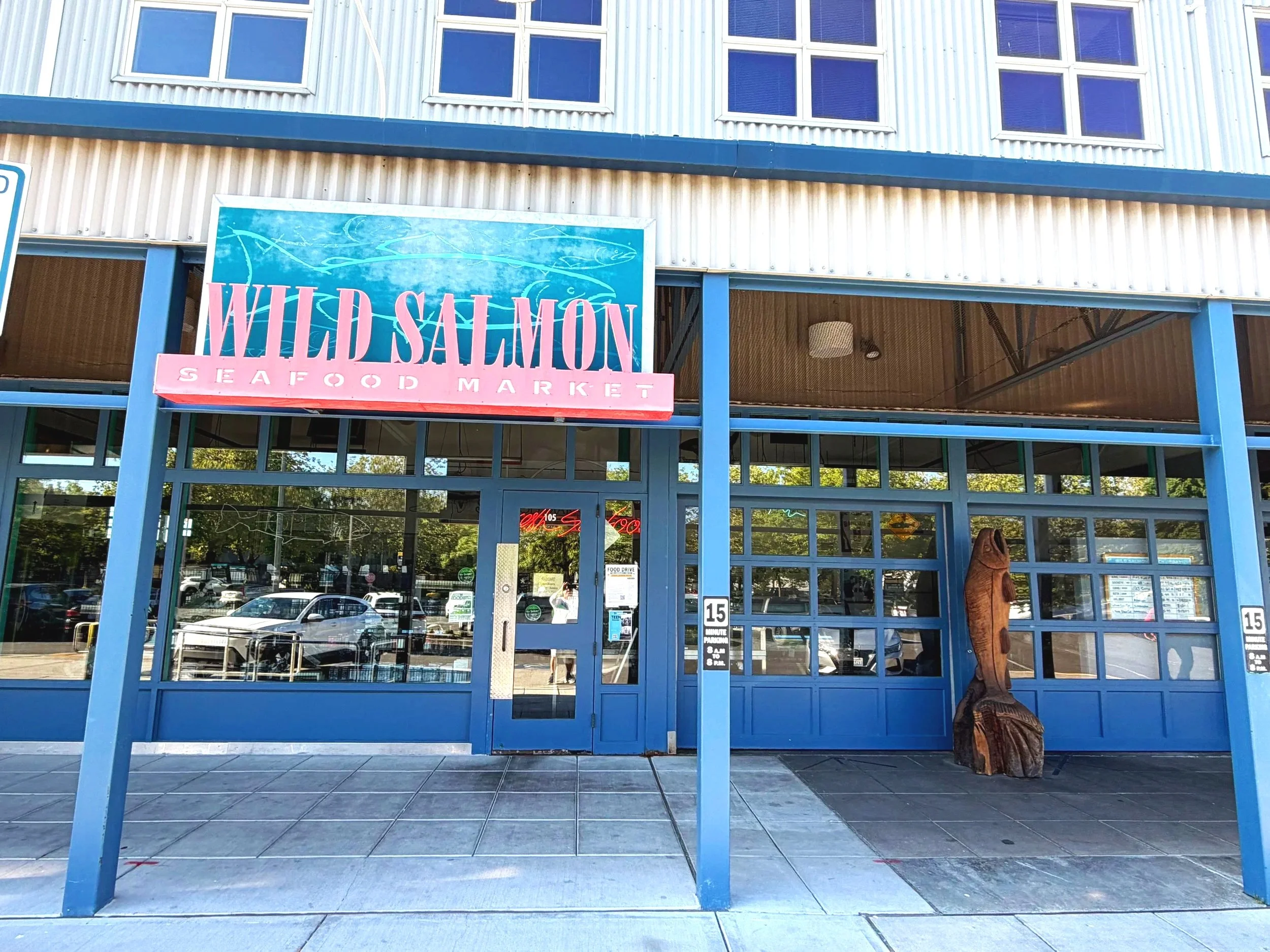 Wild Salmon Seafood Market.     Seattle, WA
