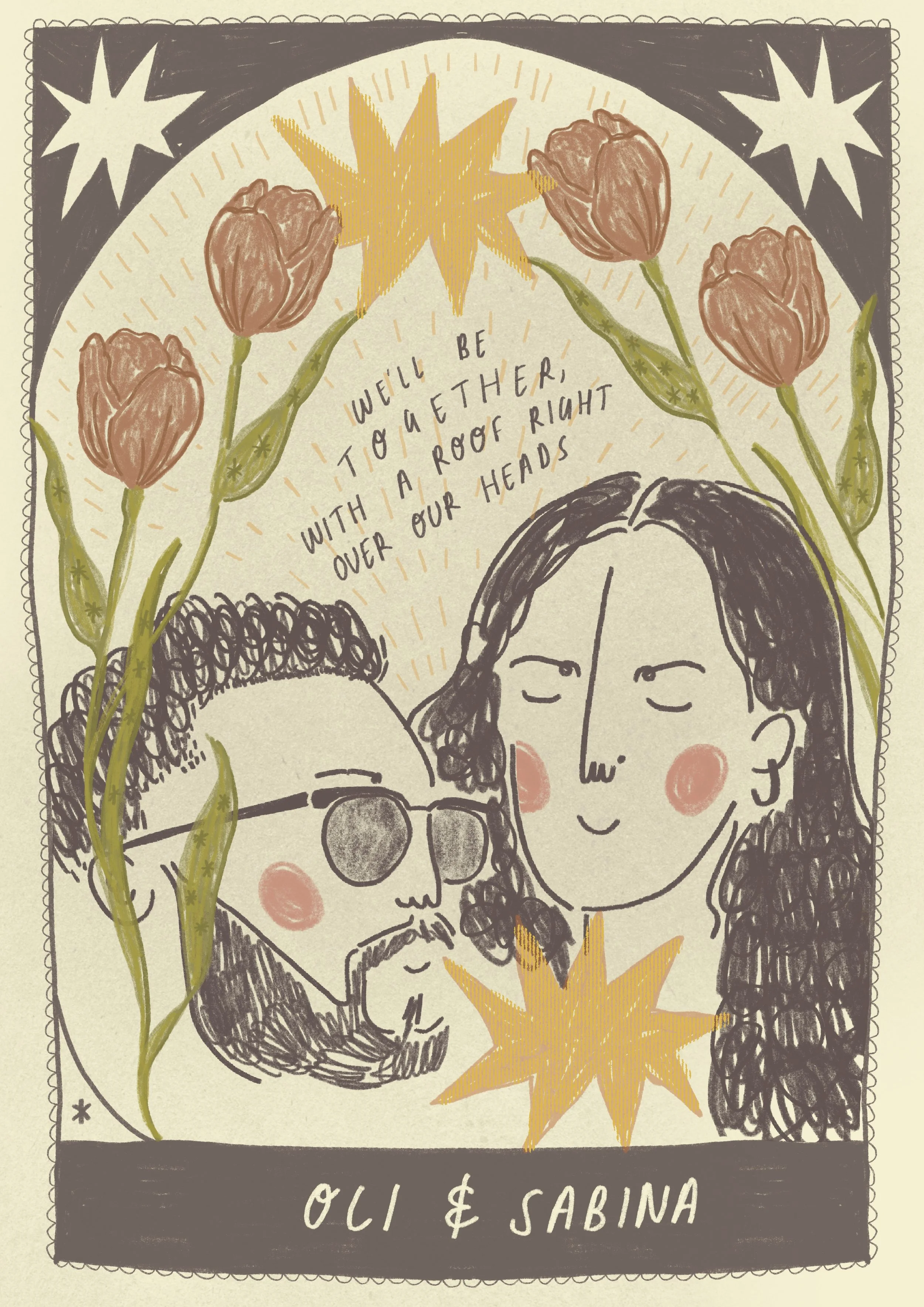 Custom Tarot Card Portraits