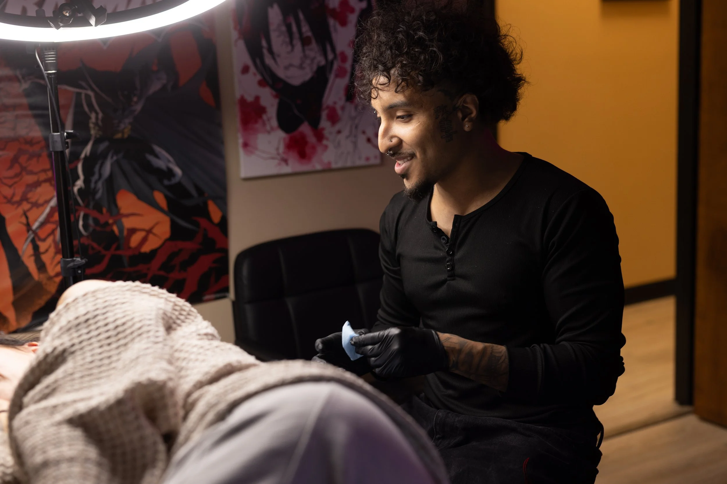 Jalen Conway located in Wilmington, Delaware at Ink Oasis 