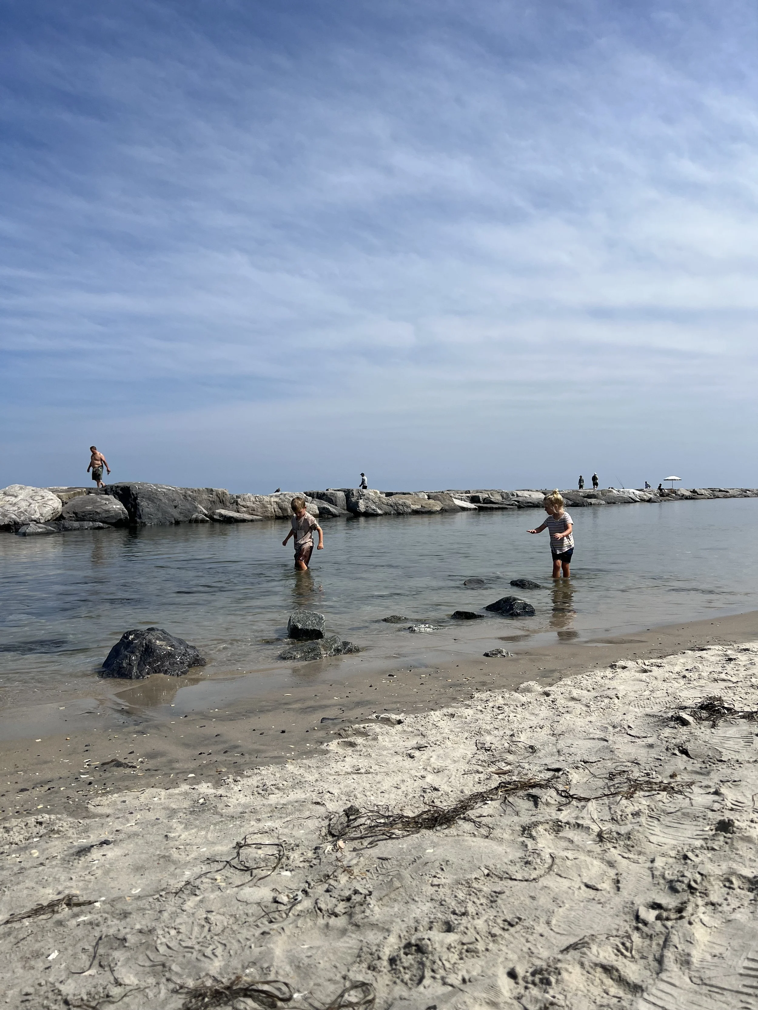 Why are they falling in the river?