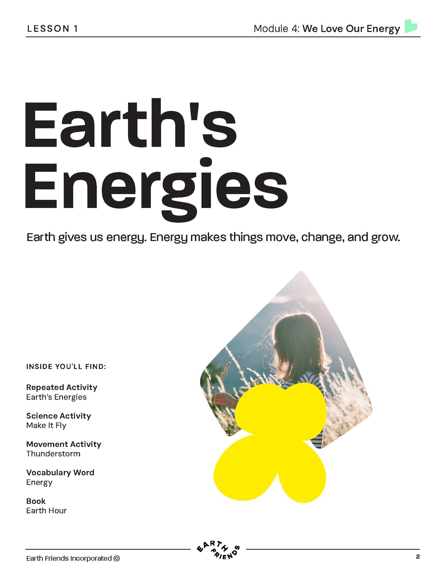 Earth's Energies