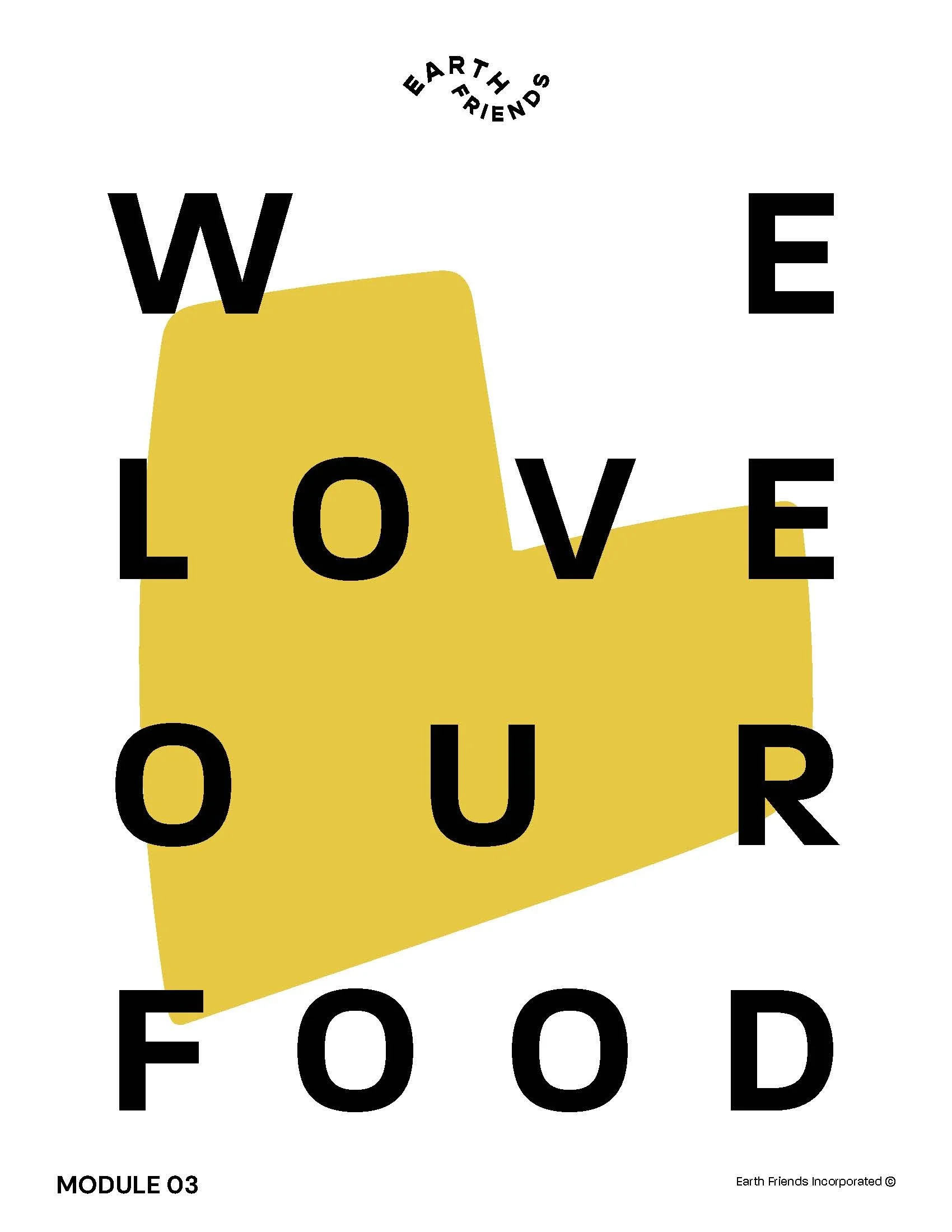 We Love Our Food (5 Lessons)