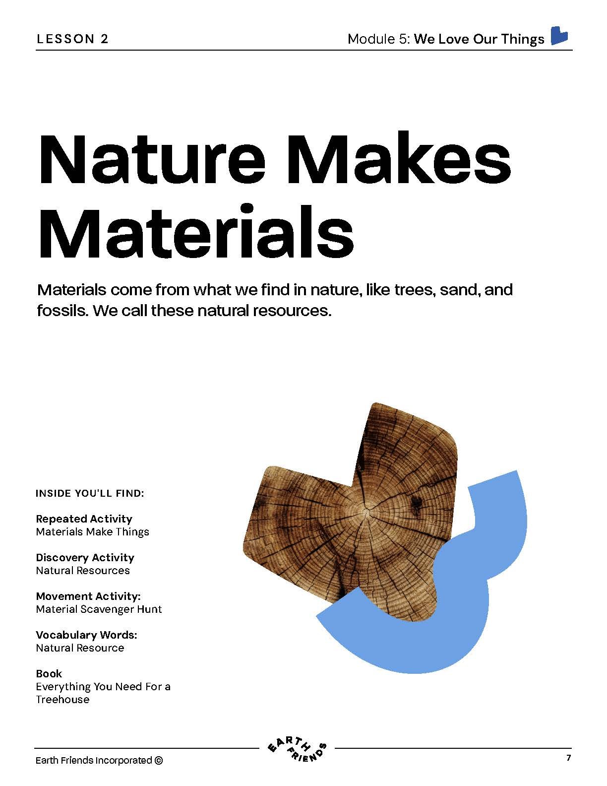 Nature Makes Materials