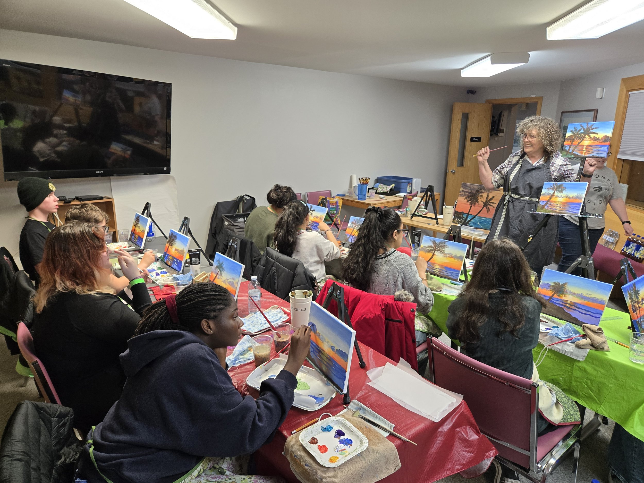 Youth Event - Youth Paint Nite