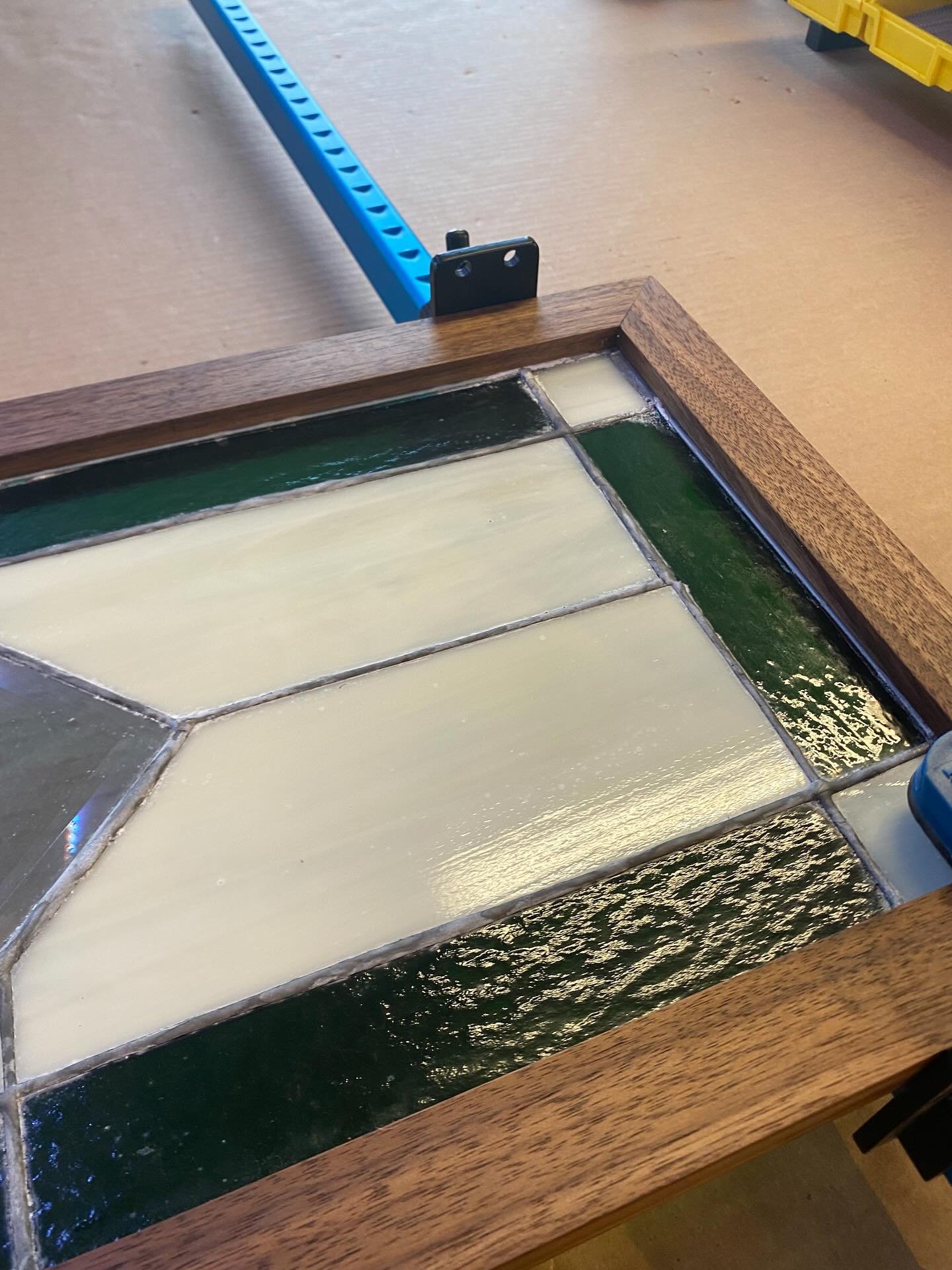 custom frame for stained glass