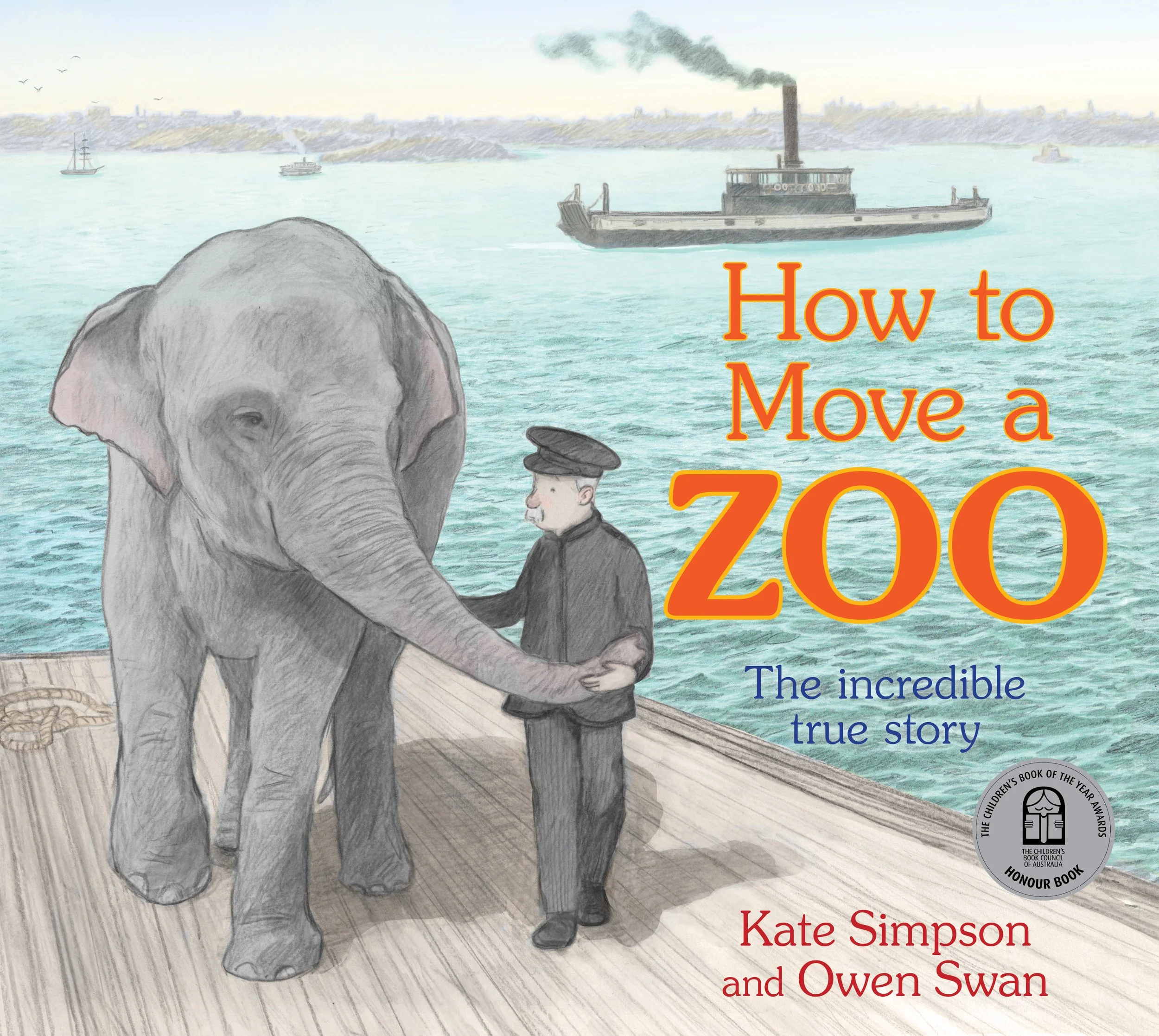 How to Move a Zoo by Kate Simpson, illustrated by Owen Wilson