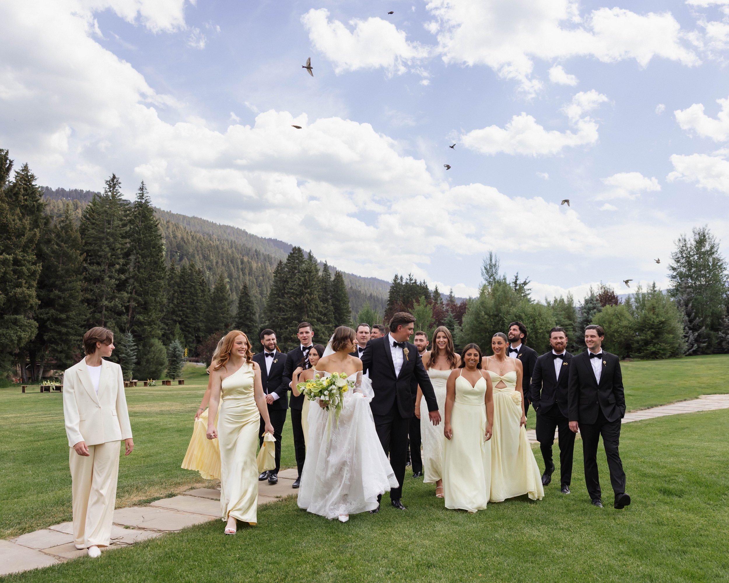 Elevated Western Wedding in Big Sky, Montana