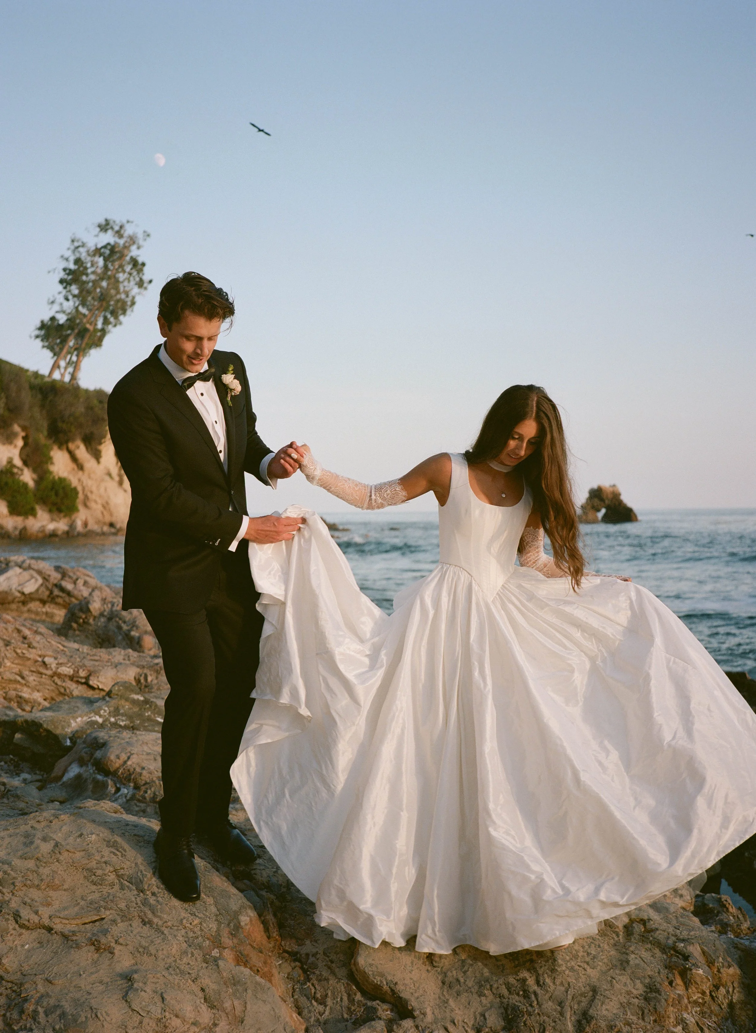 Intimate Wedding day in Laguna Beach, CA