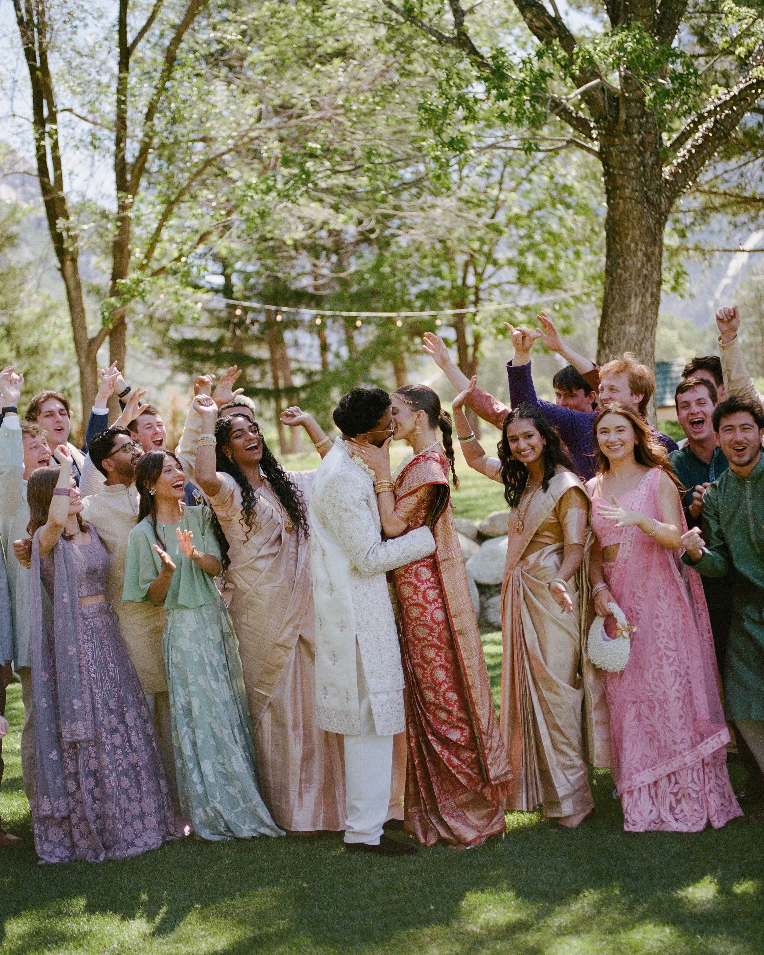 Multi - Cultural La Caille Wedding Day