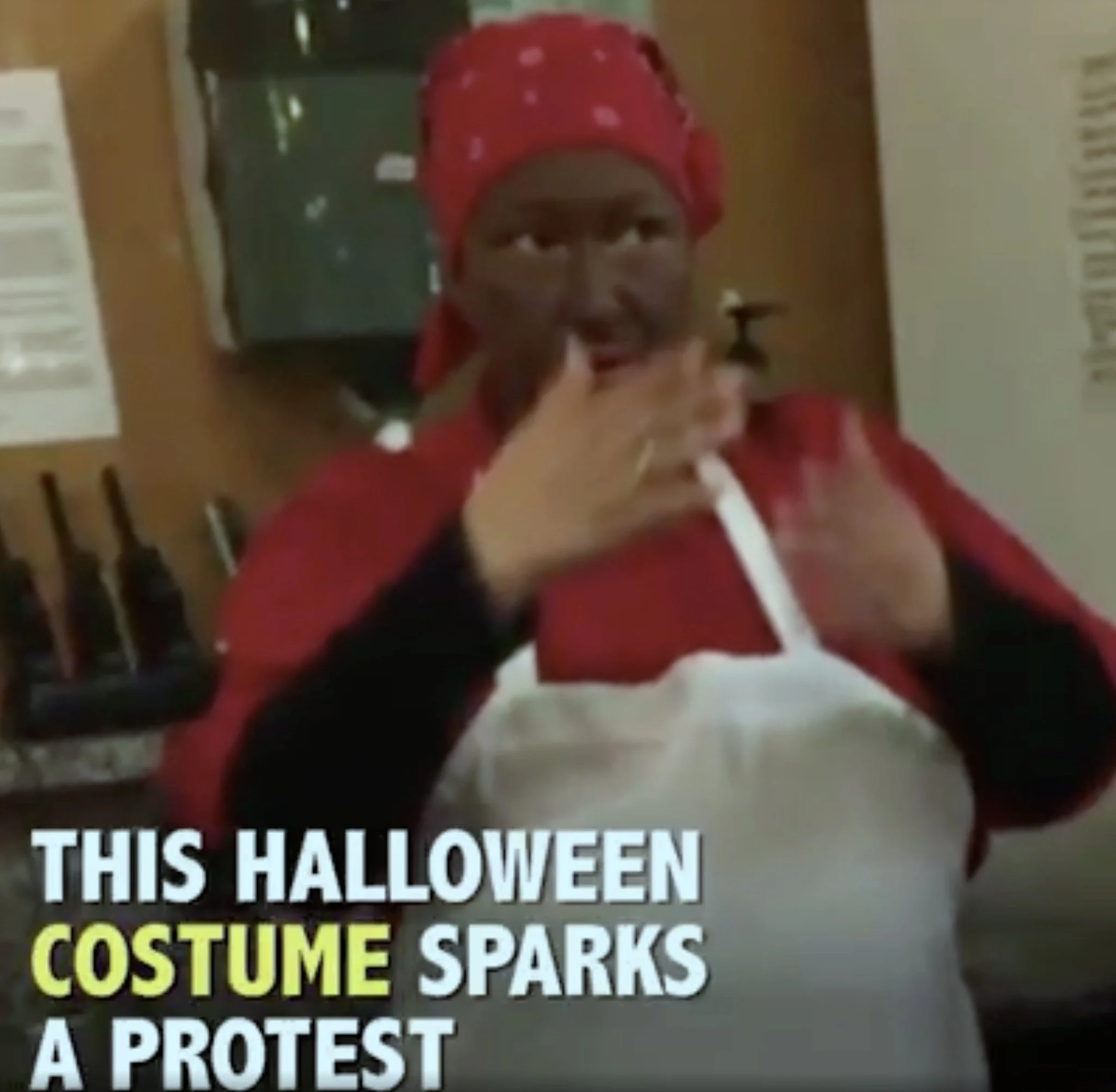 This Halloween Costume Sparks A Protest