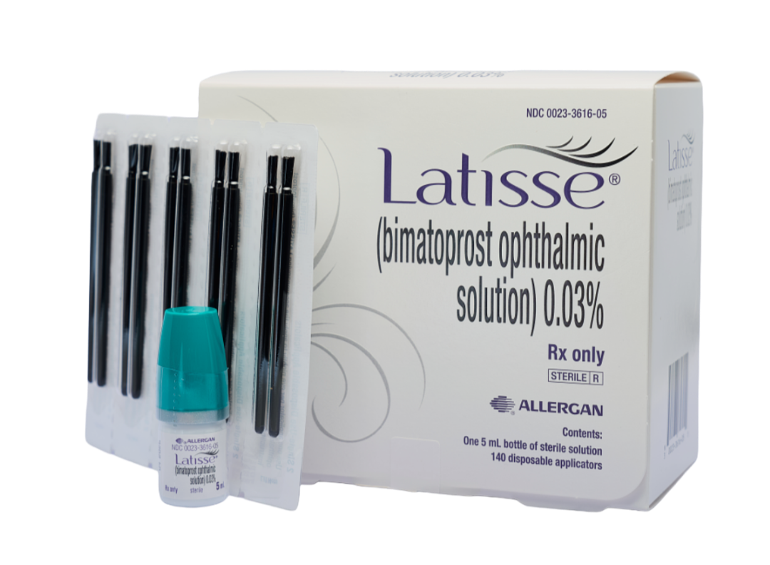 latisse eye lash serum to grow lashes