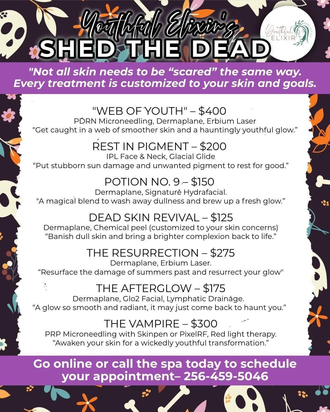 fall specials menu