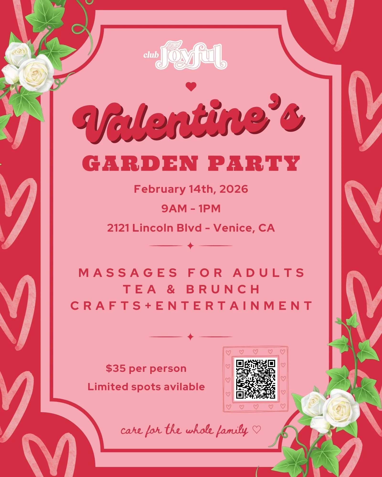 Valentine’s Garden Party
